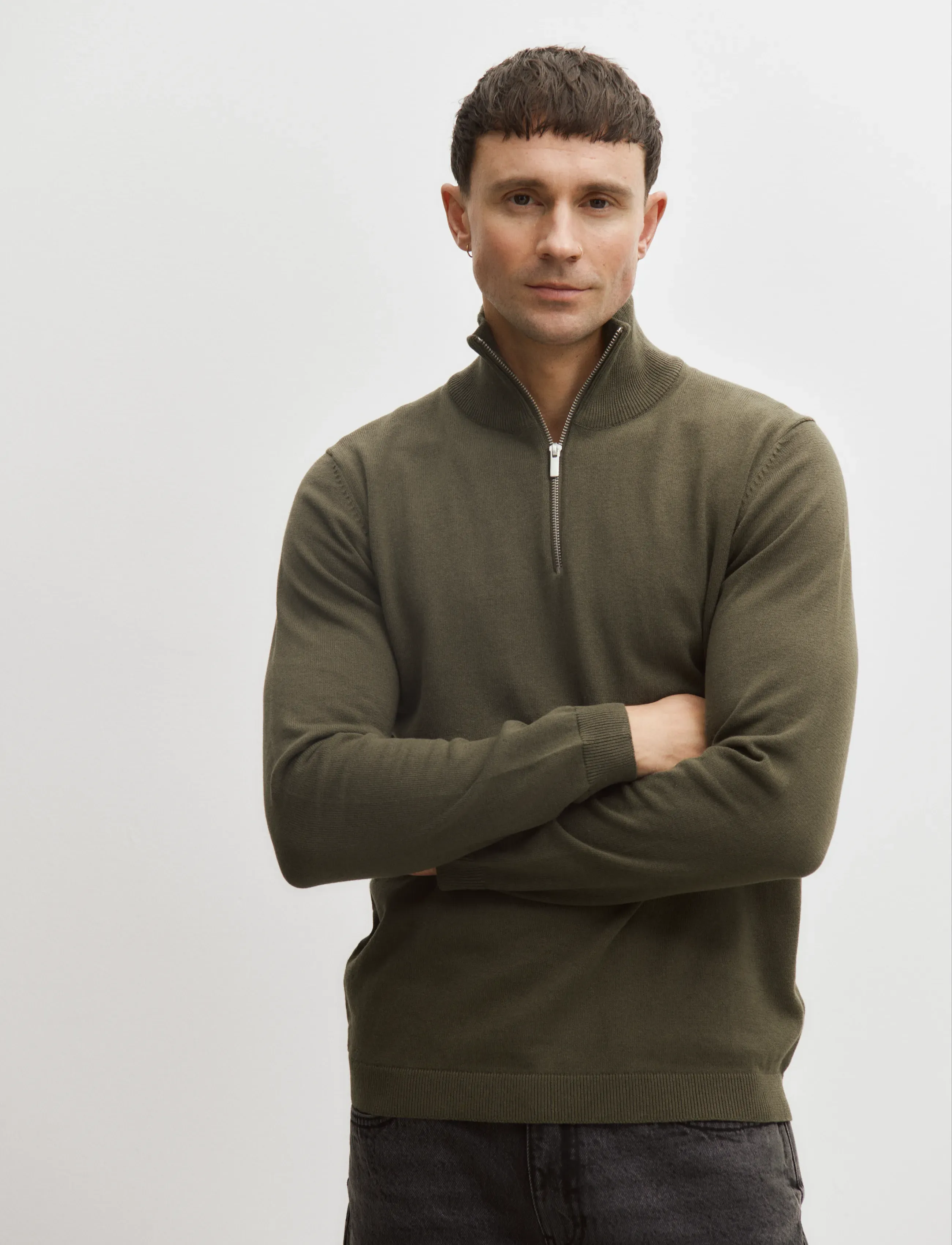 Half Zip Knit