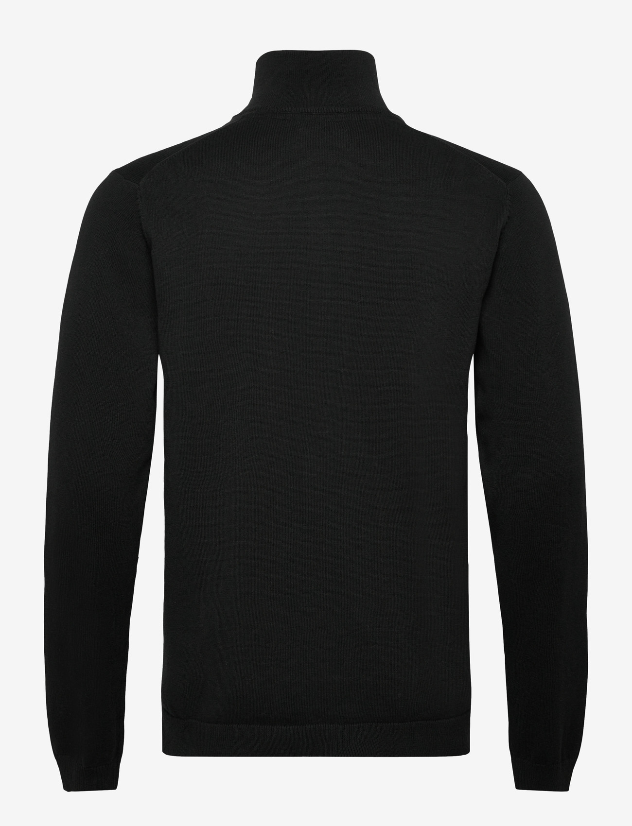 Enkel Studio - Half zip knit - laagste prijzen - black - 1