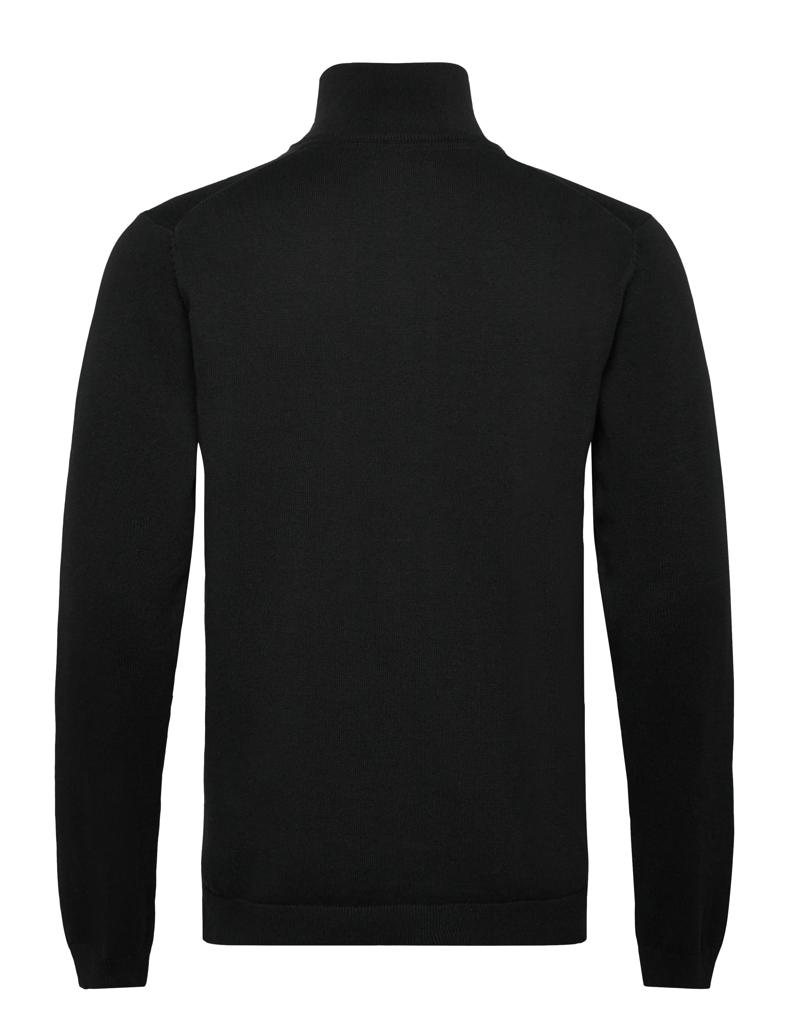 Enkel Studio - Half zip knit - tõmblukk-kaelusega džemprid - black - 1