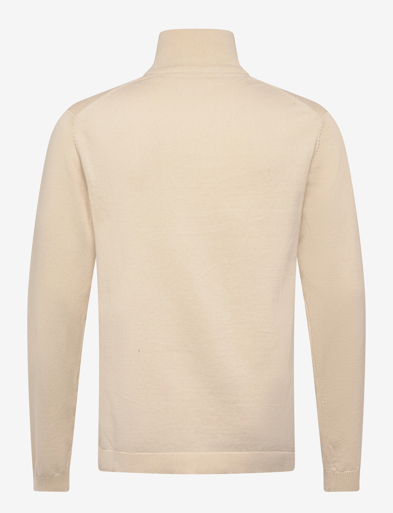 Enkel Studio - Half zip knit - lägsta priserna - bone white - 2