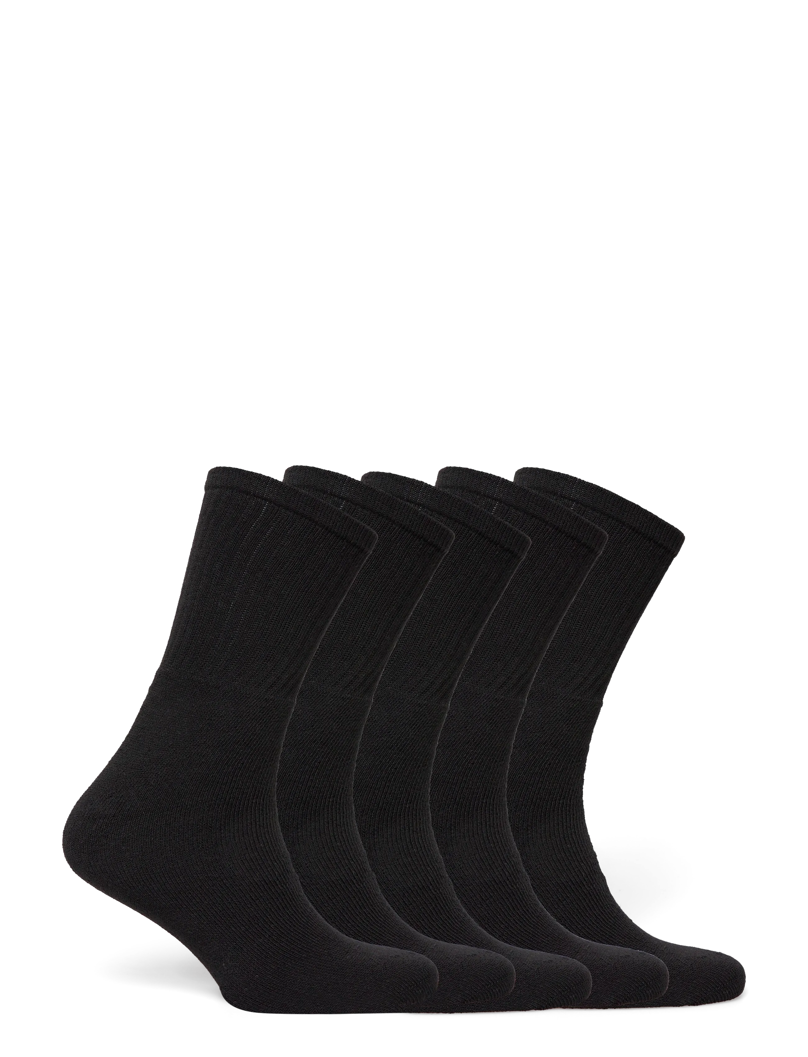 Enkel Studio - 5pack recycle tennis sock - crew-socken - black - 1