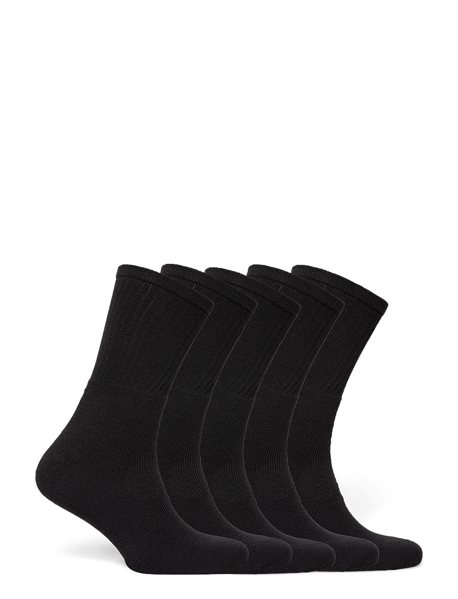 Enkel Studio - 5pack recycle tennis sock - klassikalised sokid - black - 1
