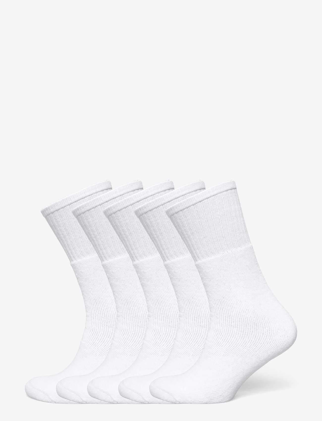 Enkel Studio - 5pack recycle tennis sock - sokker - white - 0