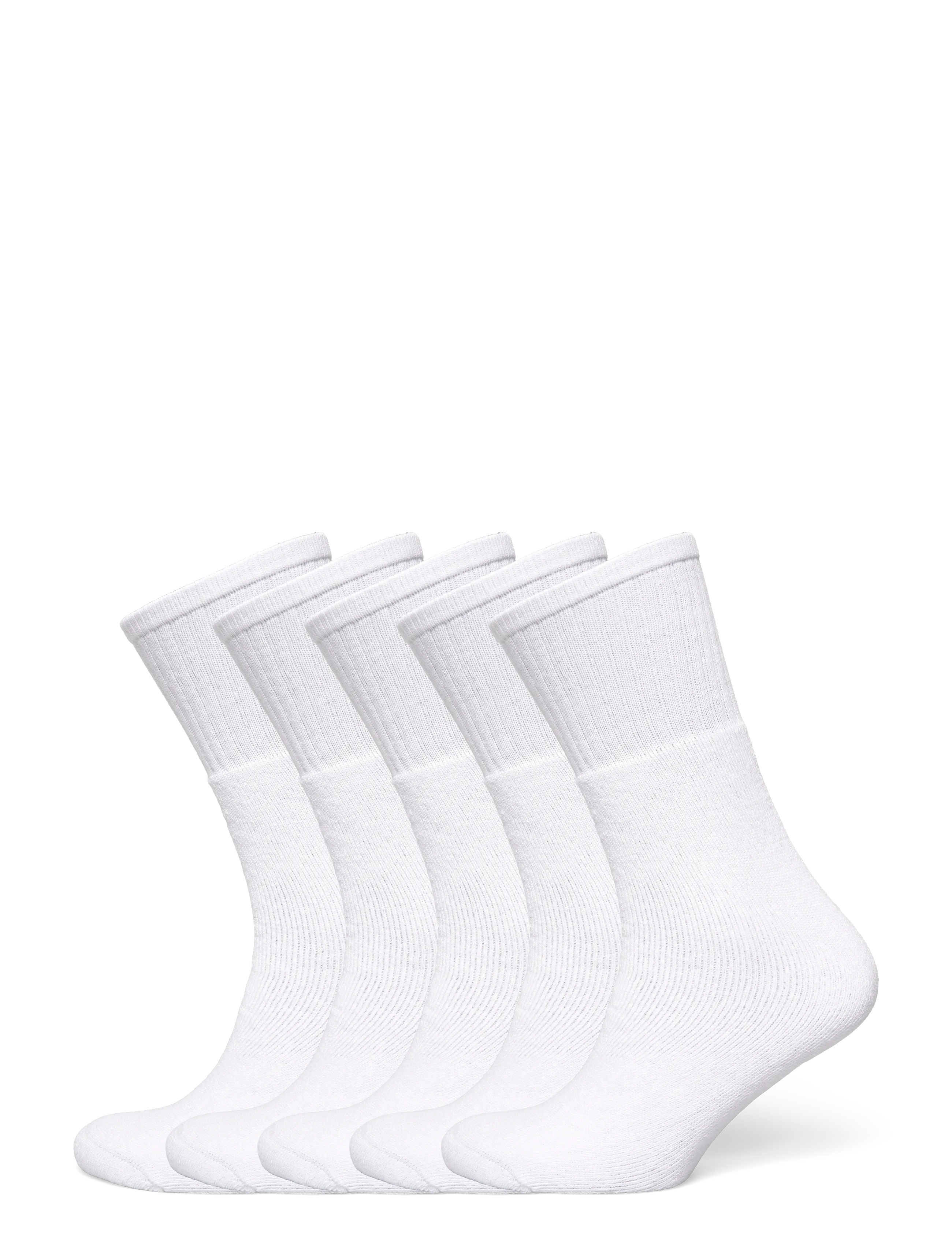 Enkel Studio 5pack recycle tennis sock - Sokker - WHITE / white