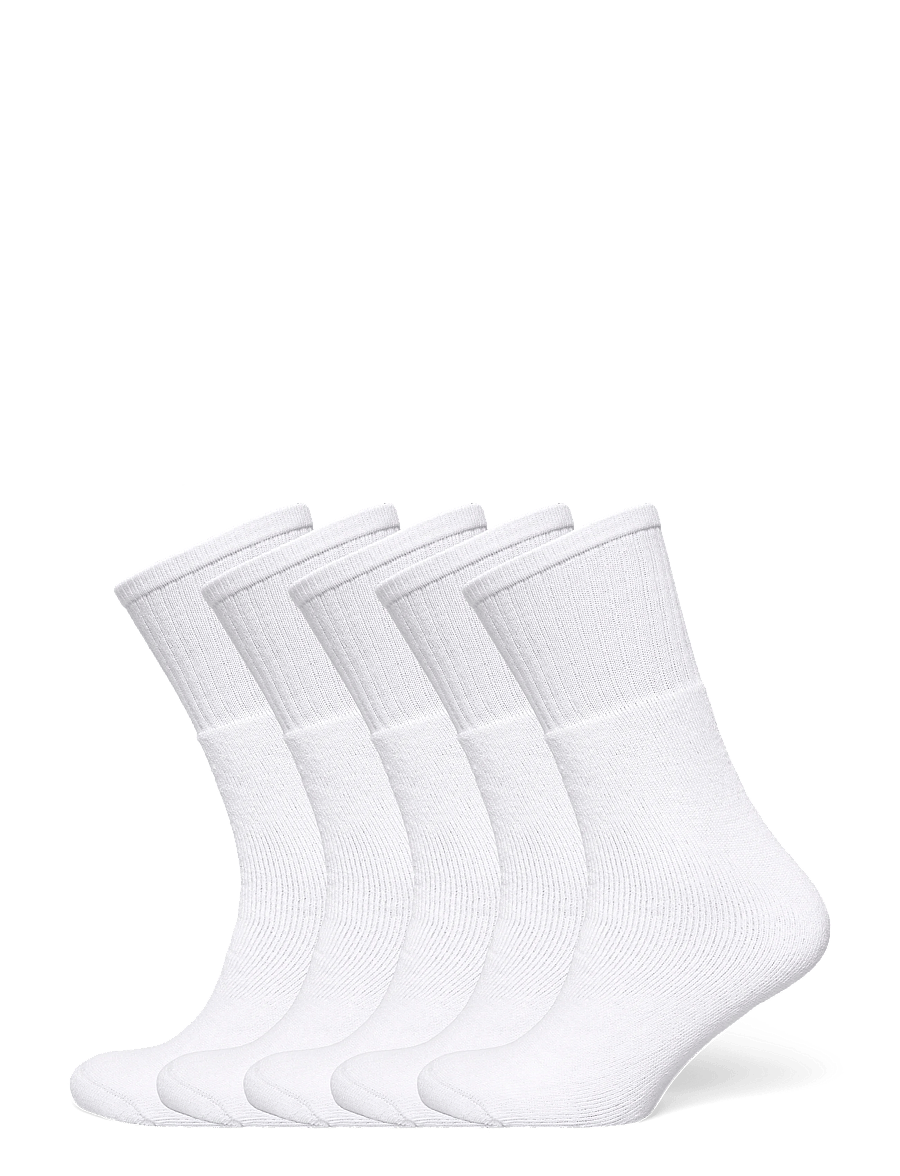 Enkel Studio - 5pack recycle tennis sock - klassikalised sokid - white - 0