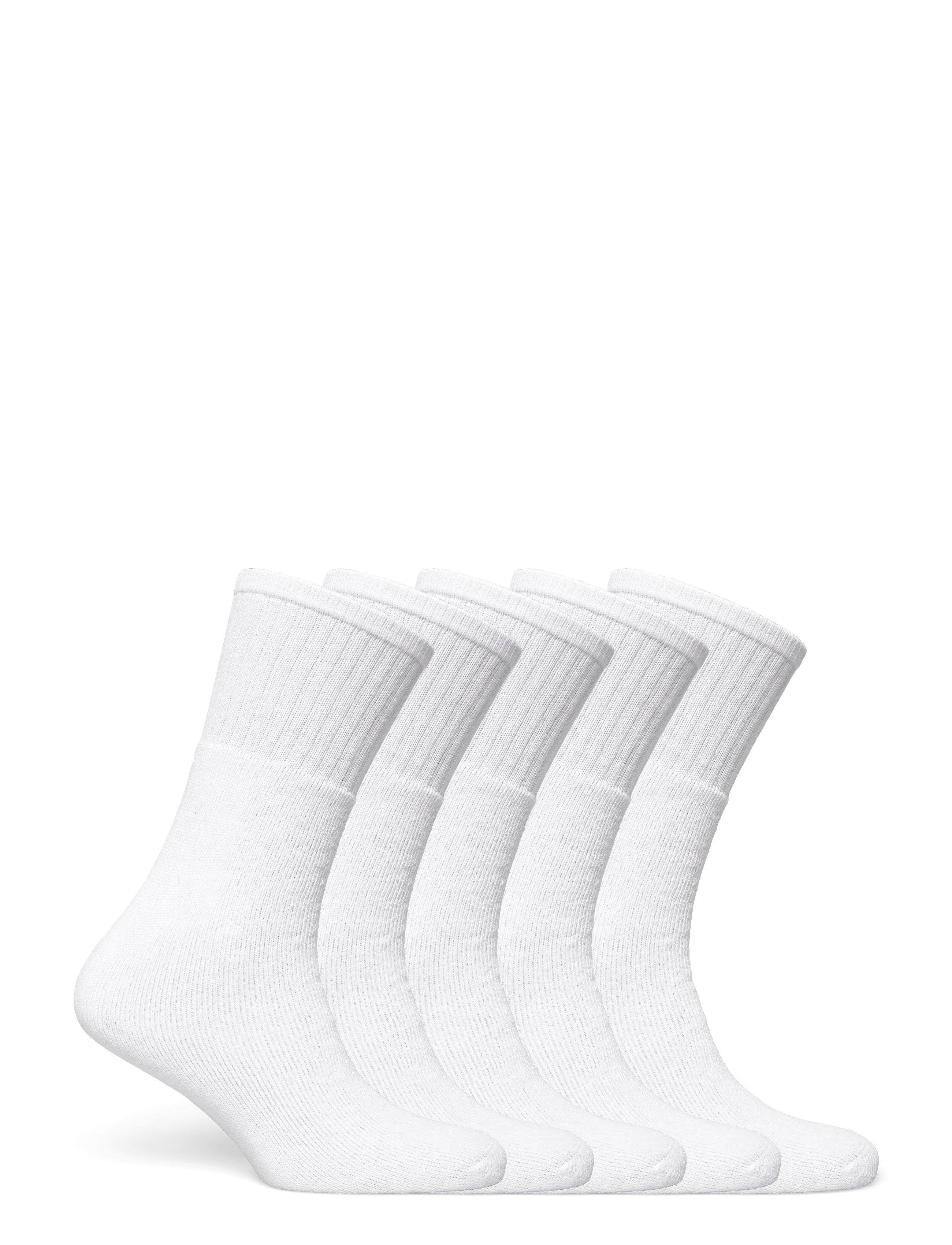 Enkel Studio - 5pack recycle tennis sock - crew-socken - white - 1