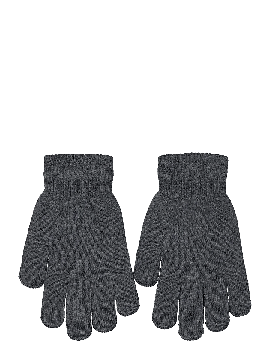 Enkel Studio - Mens knitted gloves - handsker & vanter - charcoal - 0