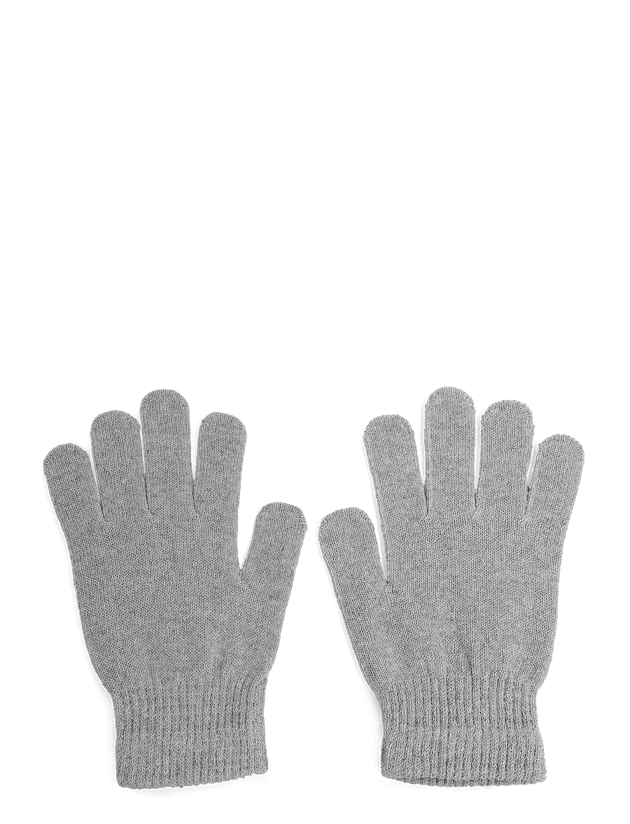 Enkel Studio - Mens knitted gloves - kindad - grey - 0