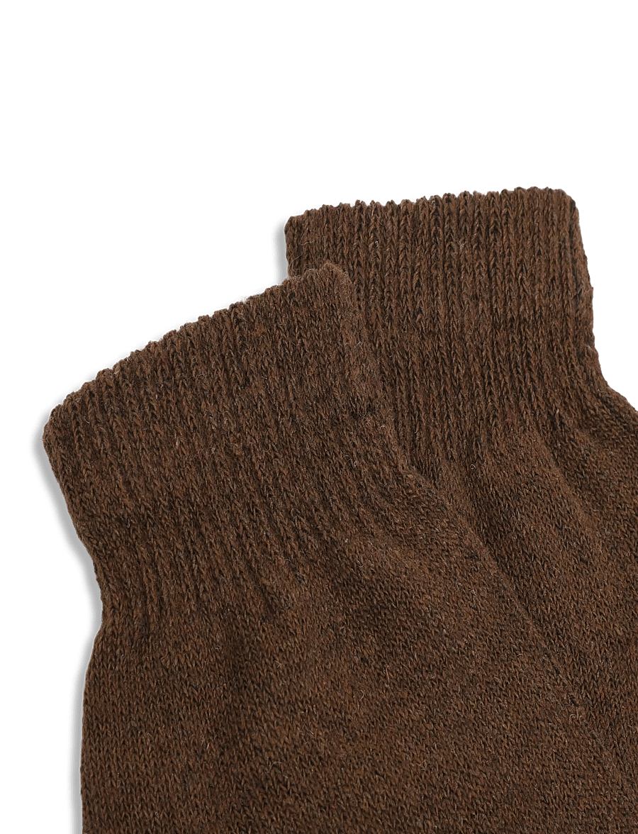 Enkel Studio - Womens knitted gloves - sõrmikud - brown - 3