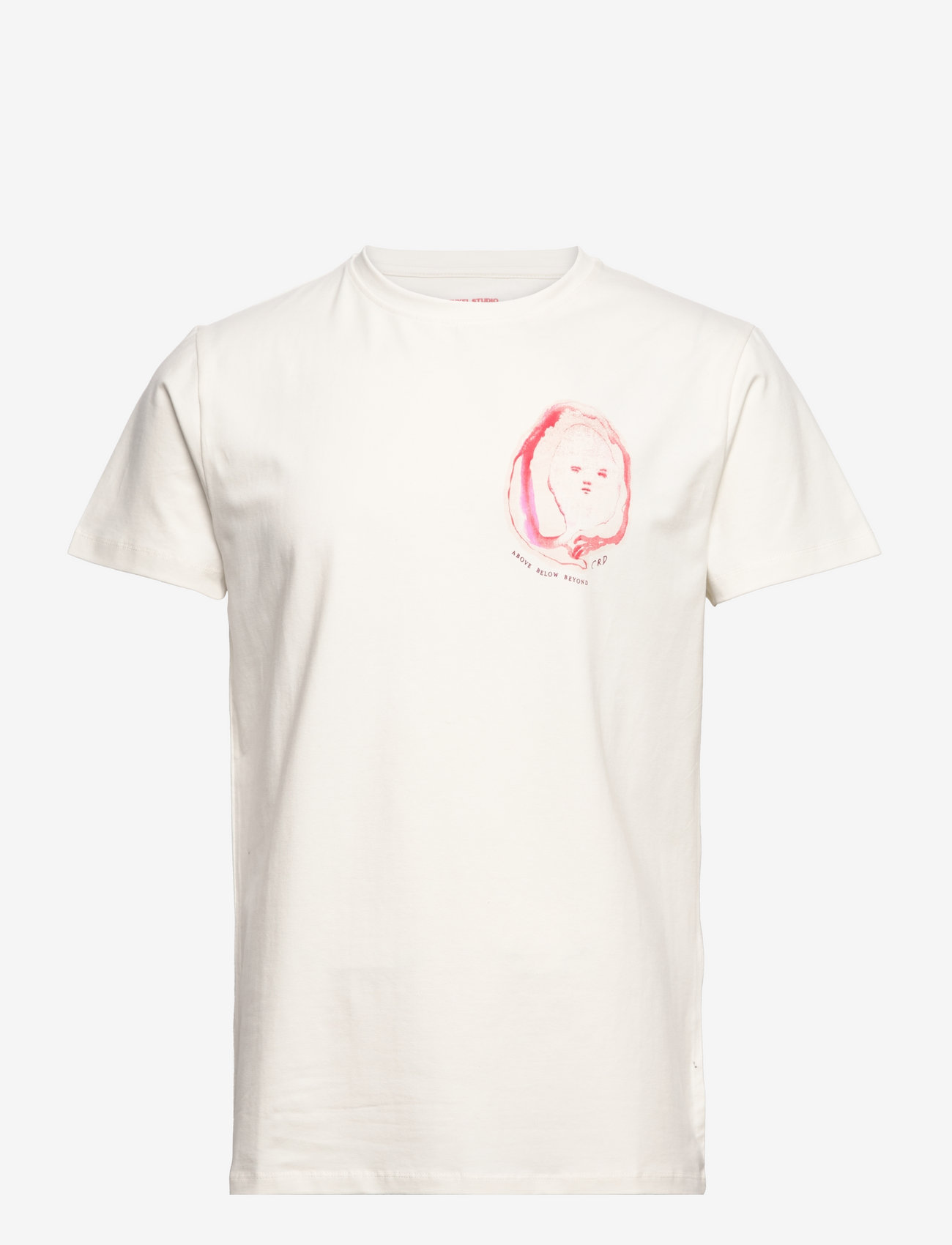 Knæk Cancer - Enkel Studio - Knæk Cancer Men - basic t-shirts - ivory - 0