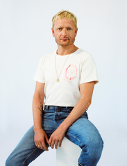 Knæk Cancer - Enkel Studio - Knæk Cancer Men - basic t-shirts - ivory - 2