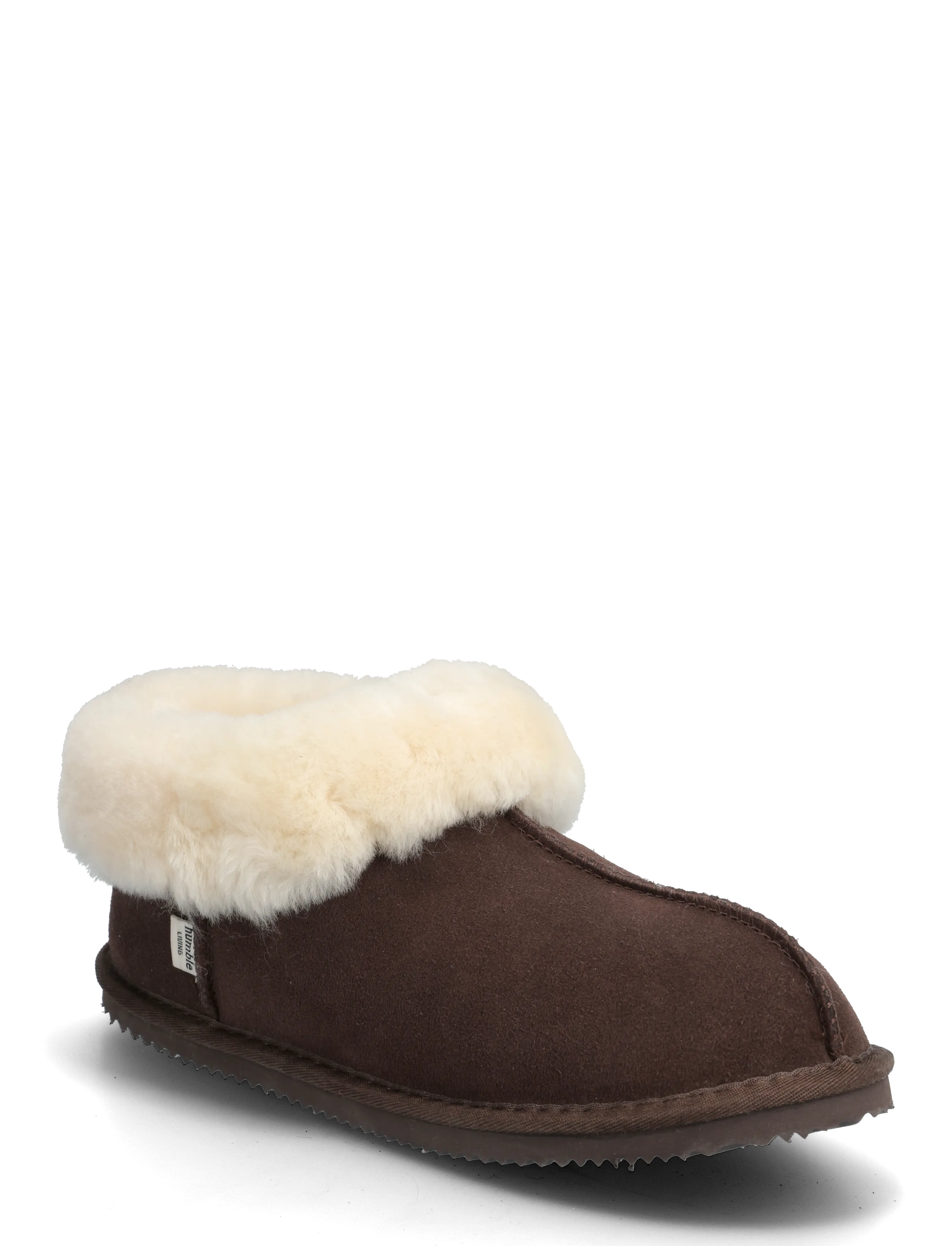 Enkel Studio HLEnver Closed Ankle Slipper - Pantoufles - COFFEE BROWN / brown
