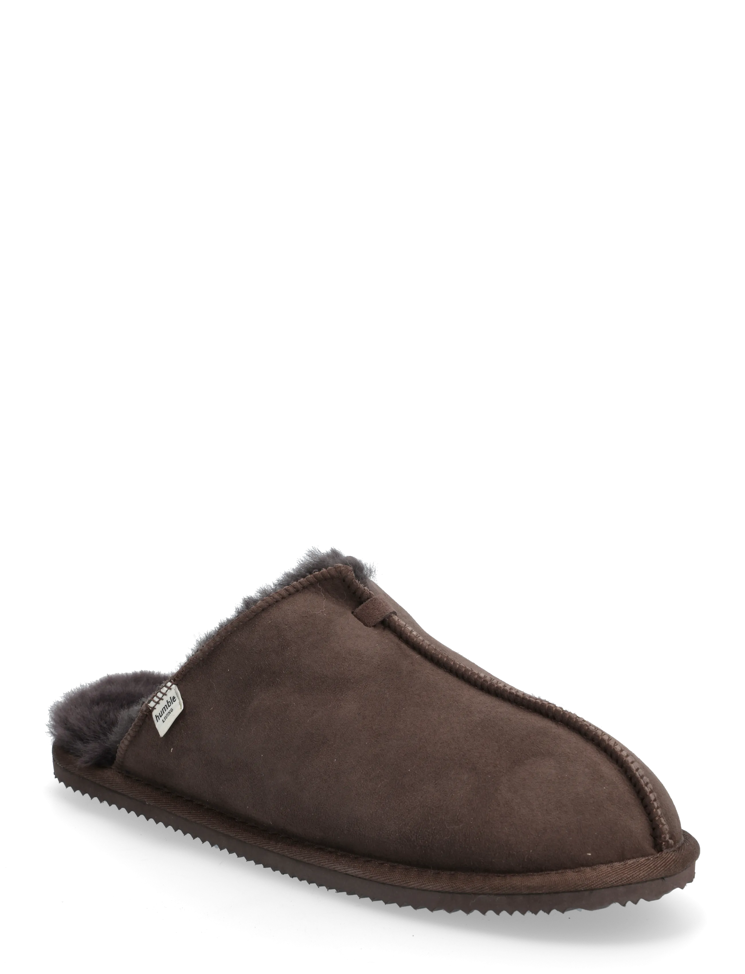 Enkel Studio HLBrisbane Shearling Slippers - Slippers - COFFEE BROWN / brown