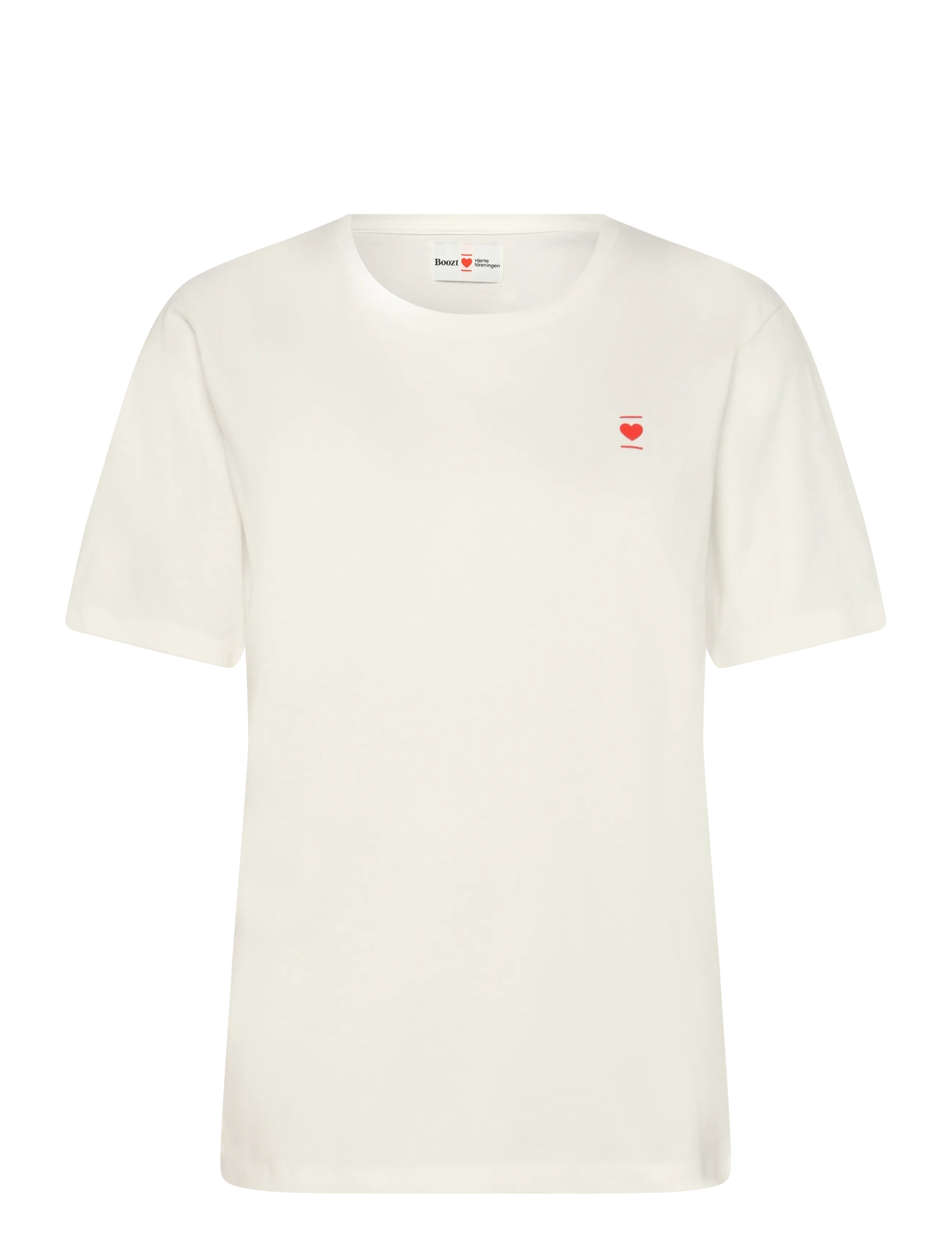 Enkel Studio BooztxHjerteforeningen Mens Classic t-shirt - Bästsäljare - CLOUD DANCER / white