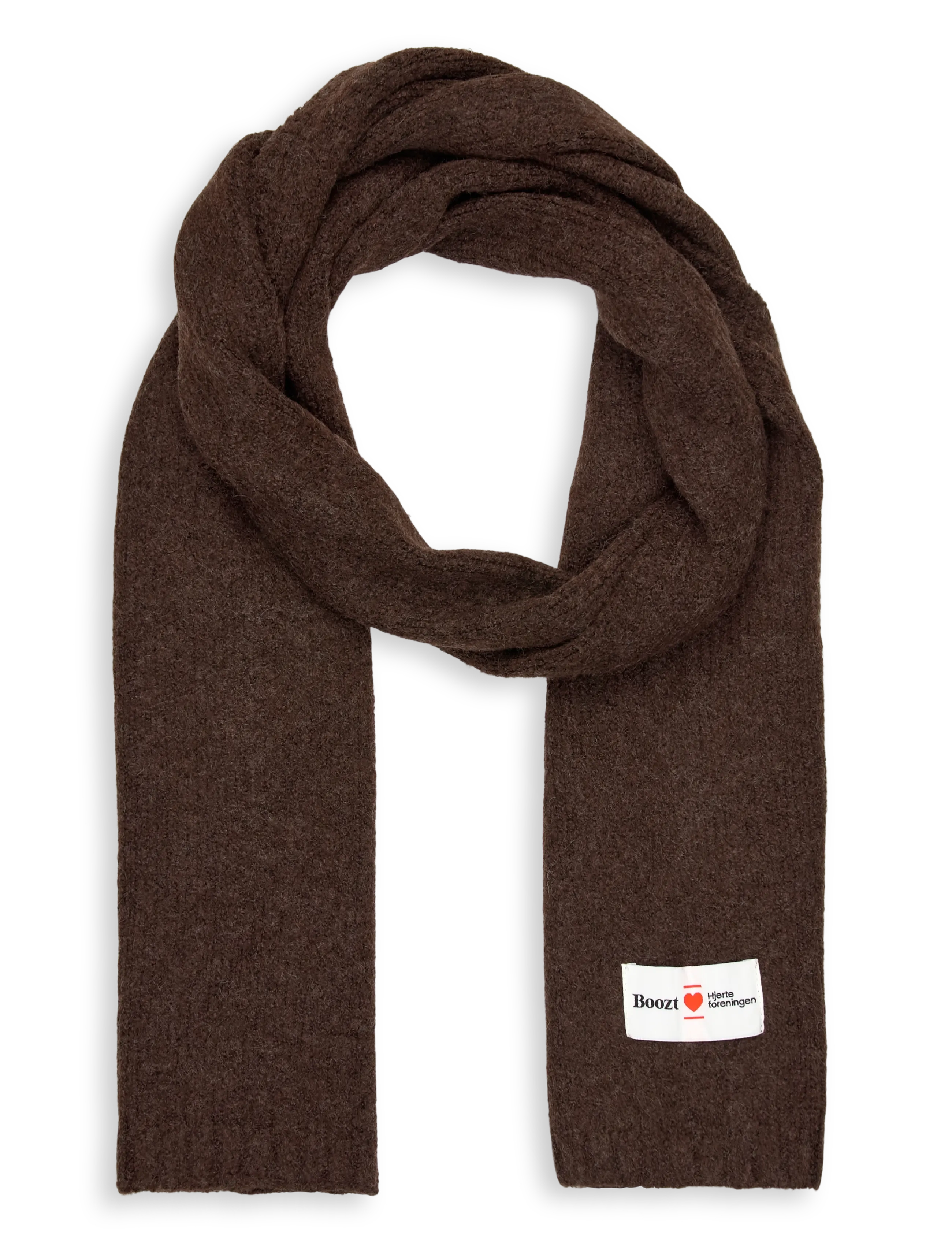 Enkel Studio BooztxHjerteforeningen Wool Blend Scarf -  - undefined / undefined