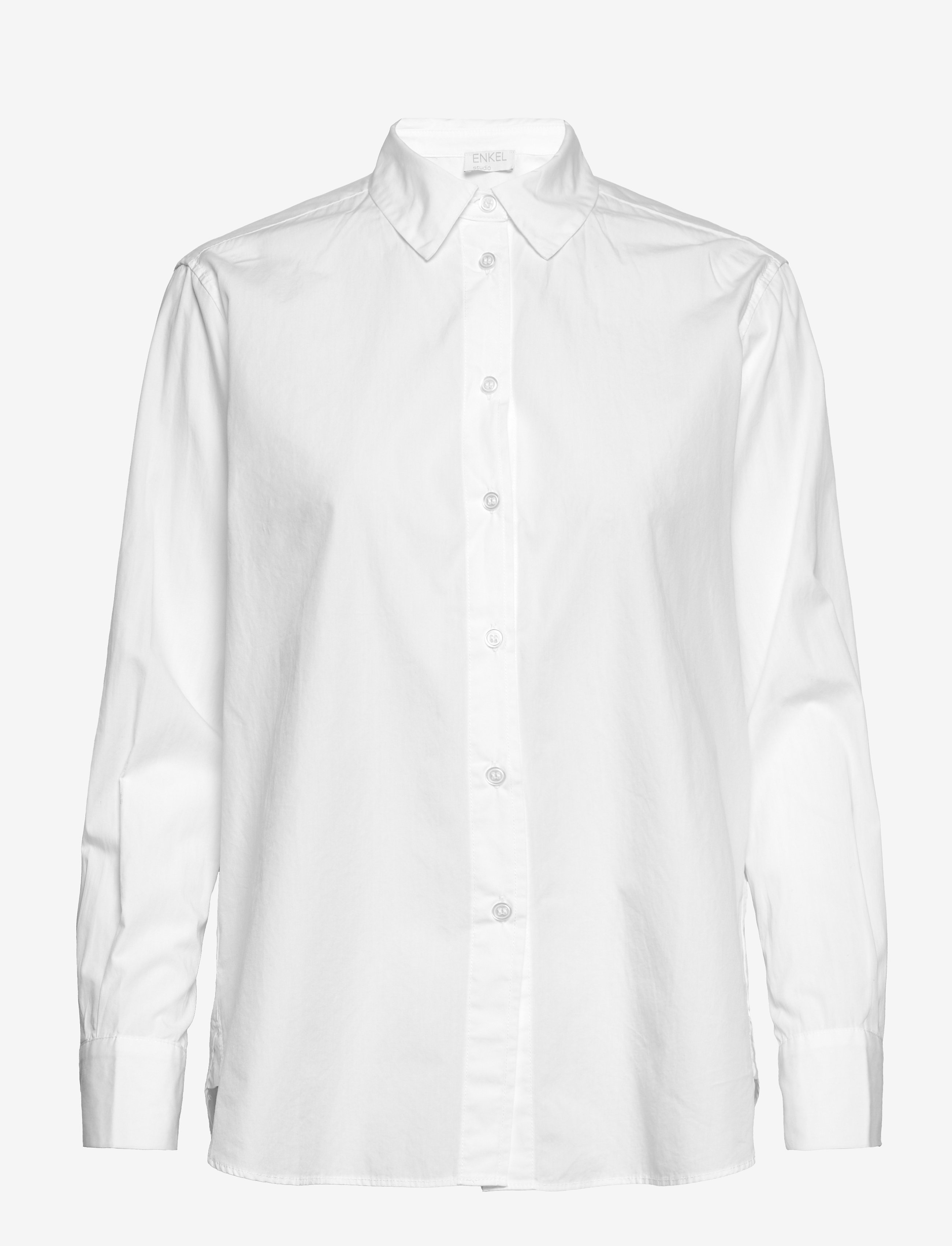 Enkel Studio Organic shirt - Kleidung - NEW WHITE / white