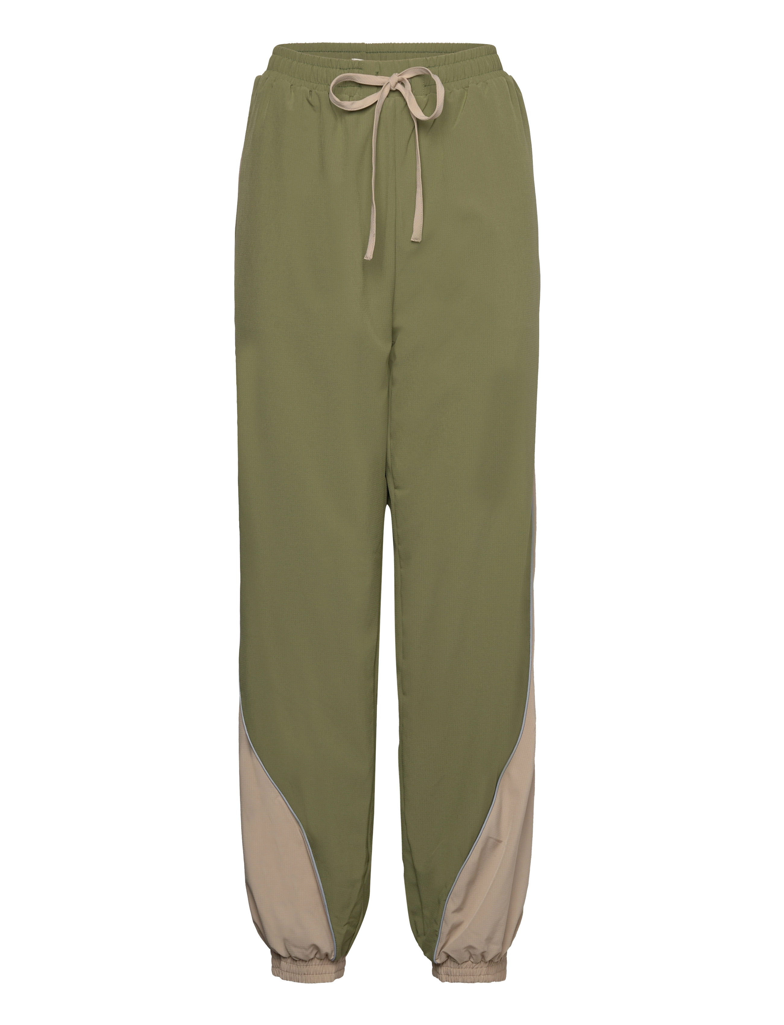 Enkel Studio EAEDANE Trousers F - Puhkerõivad - QUIET FOREST GREEN / green