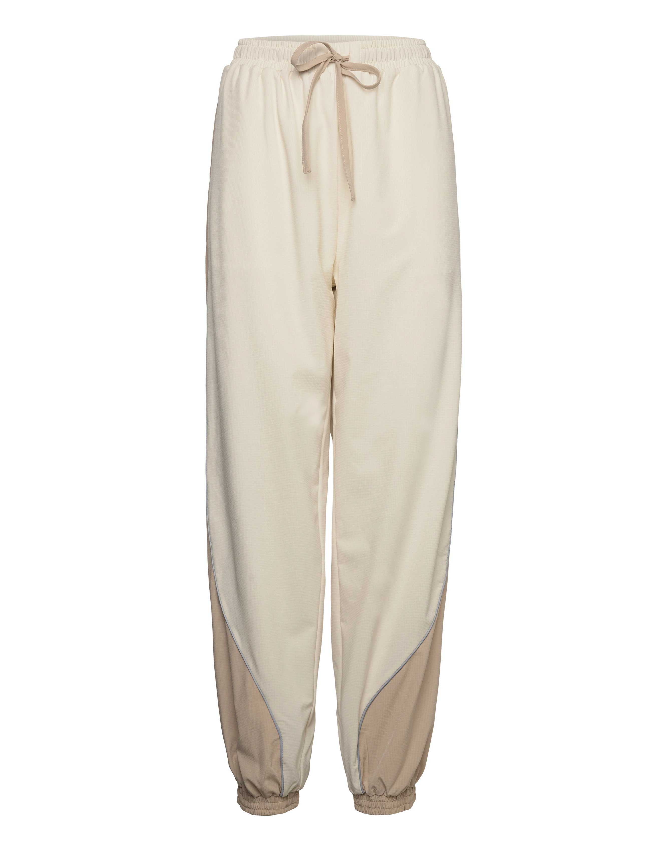 Enkel Studio EAEDANE Trousers F - Jogginghosen - WINDY SAND DUNES / cream