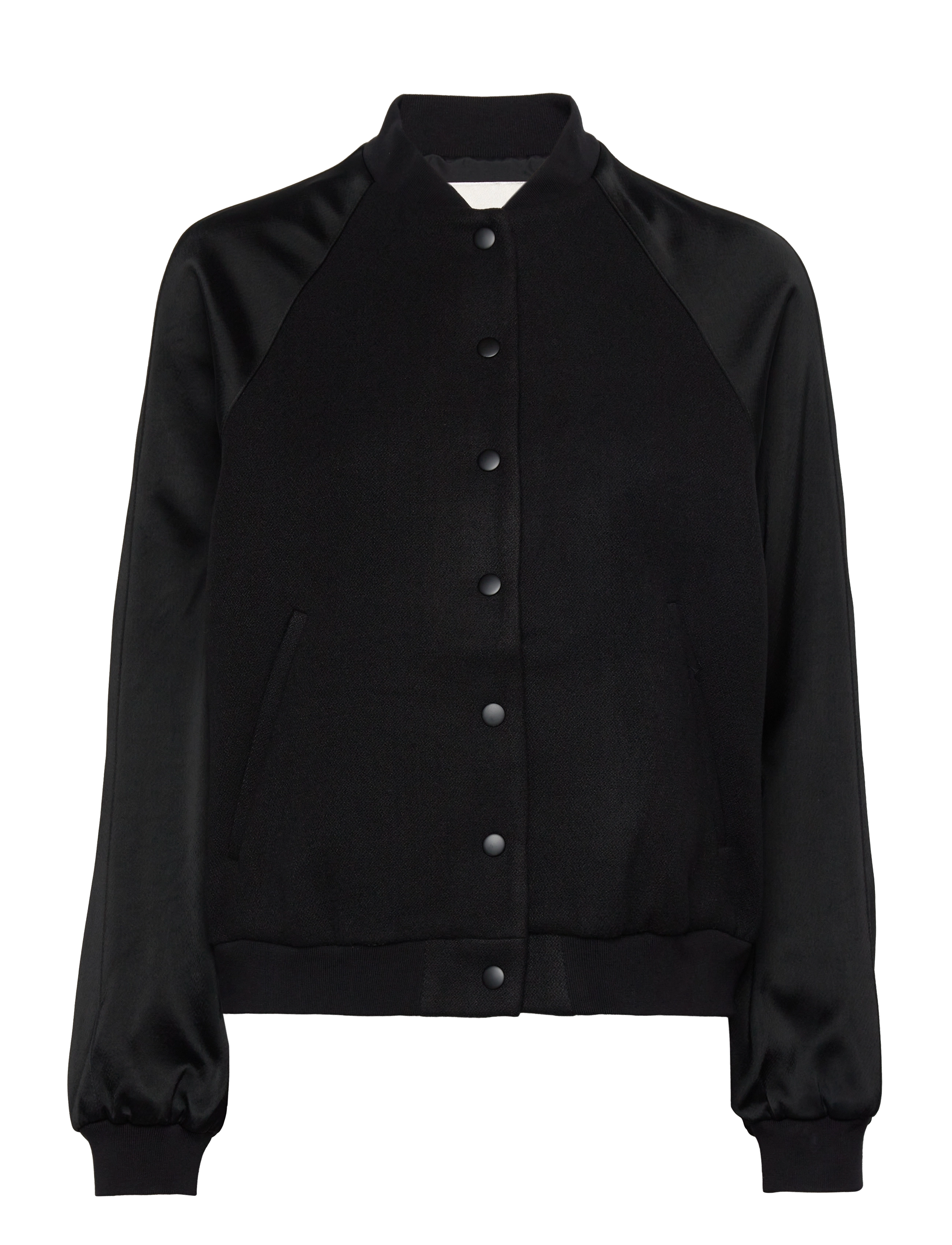 Enkel Studio ESYRIS Bomber Jacket F - Bomberjackor - MIDNIGHT COAL / black