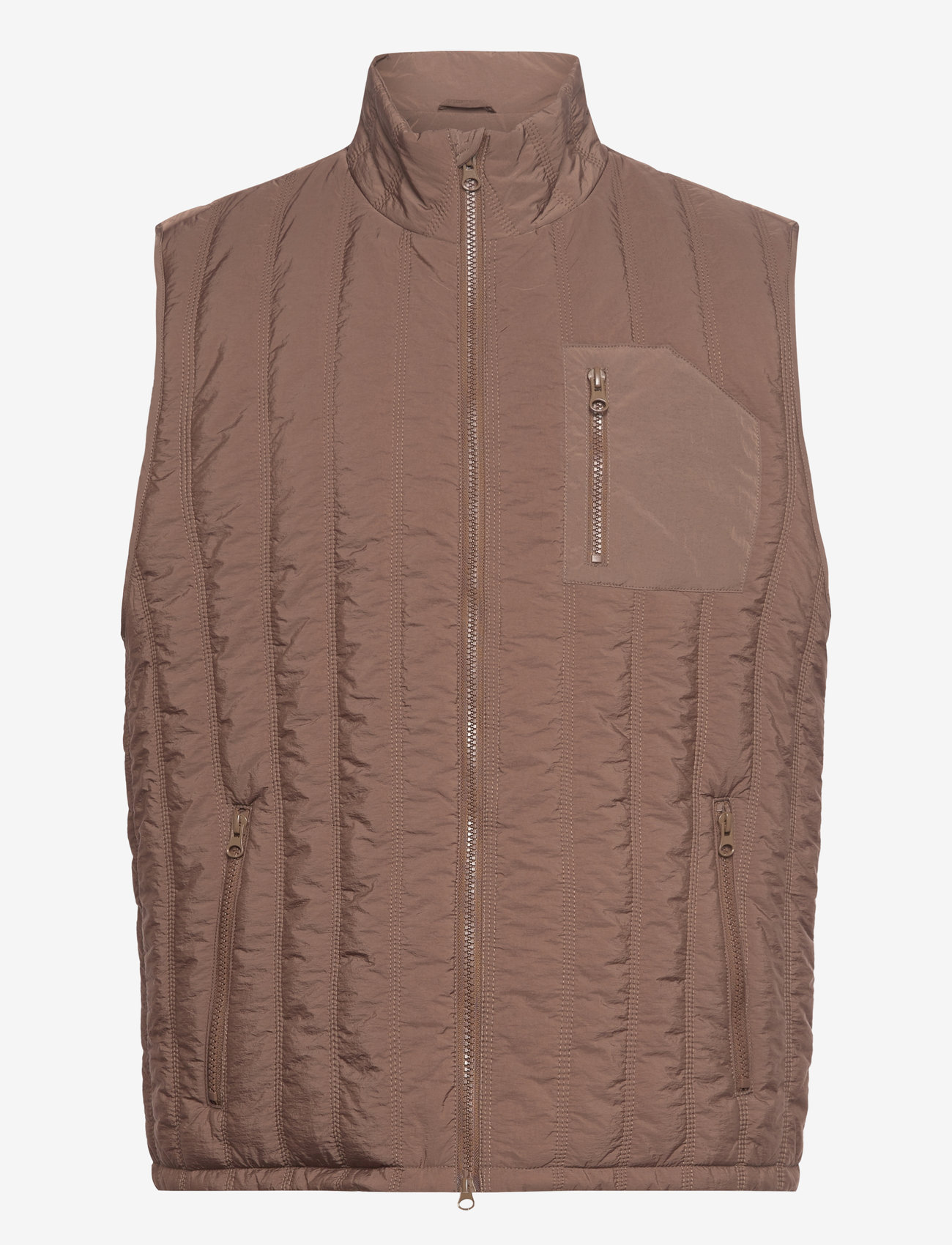 Enkel Studio - ESBALEVO Vest M - vests - soft soil brown - 0