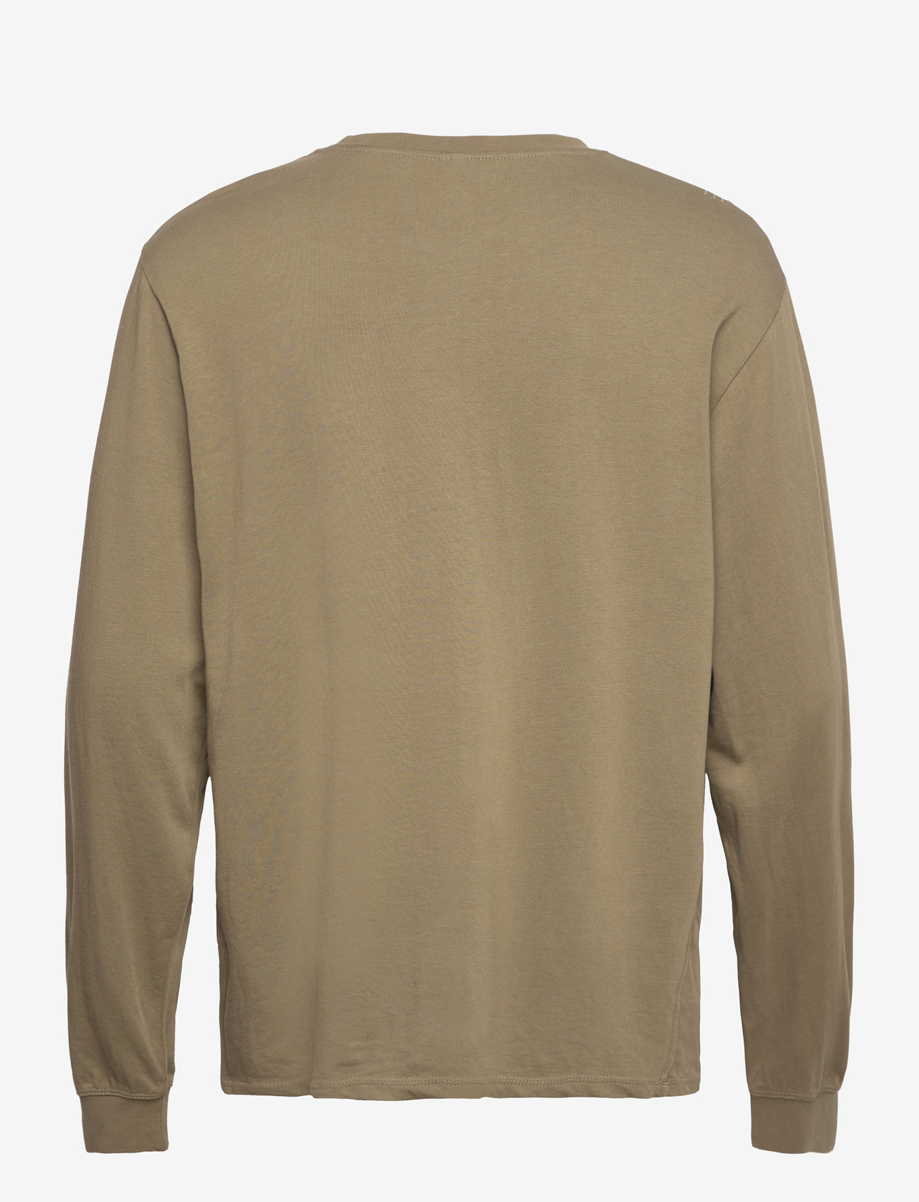 Enkel Studio - ESLEAF LS Crewneck - Organic M - dark moss green - 1