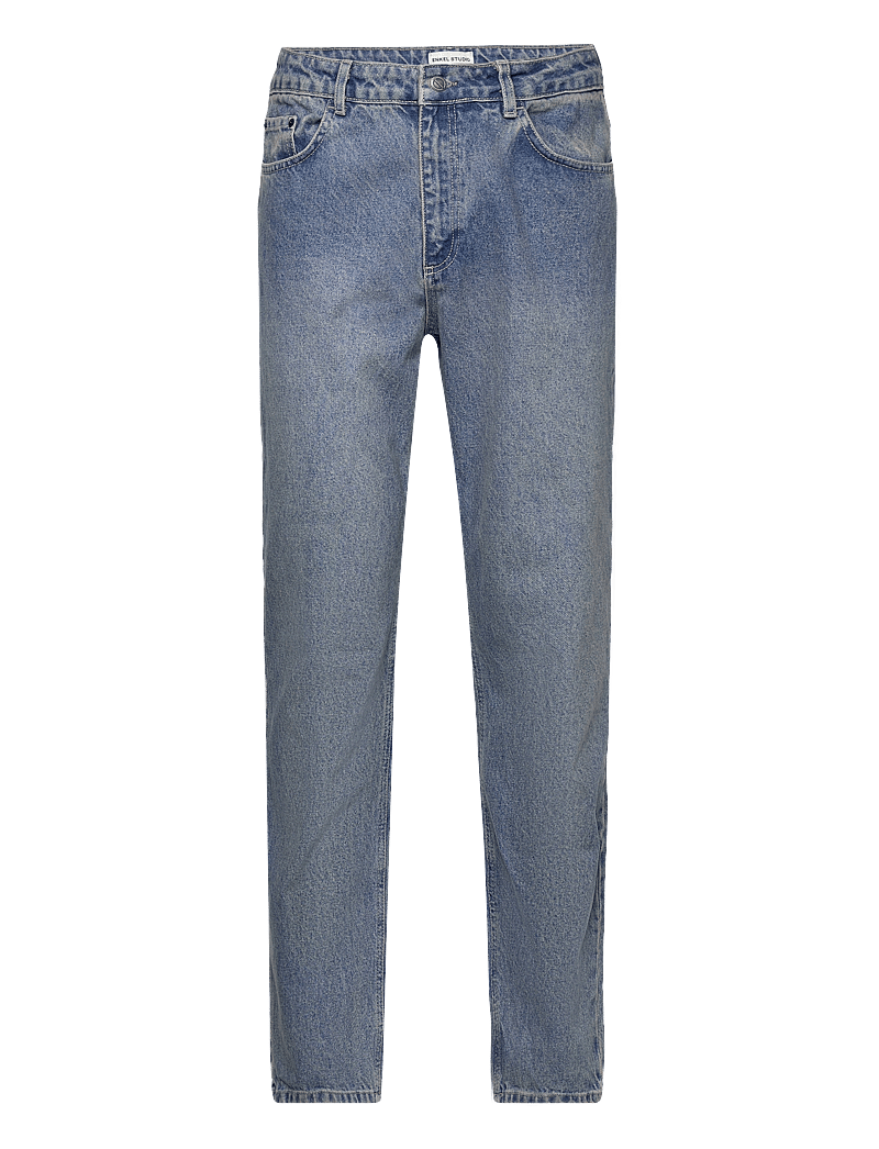 Enkel Studio - ESBOW Pants Denim M - Įprasto kirpimo džinsai - deep sea navy - 0
