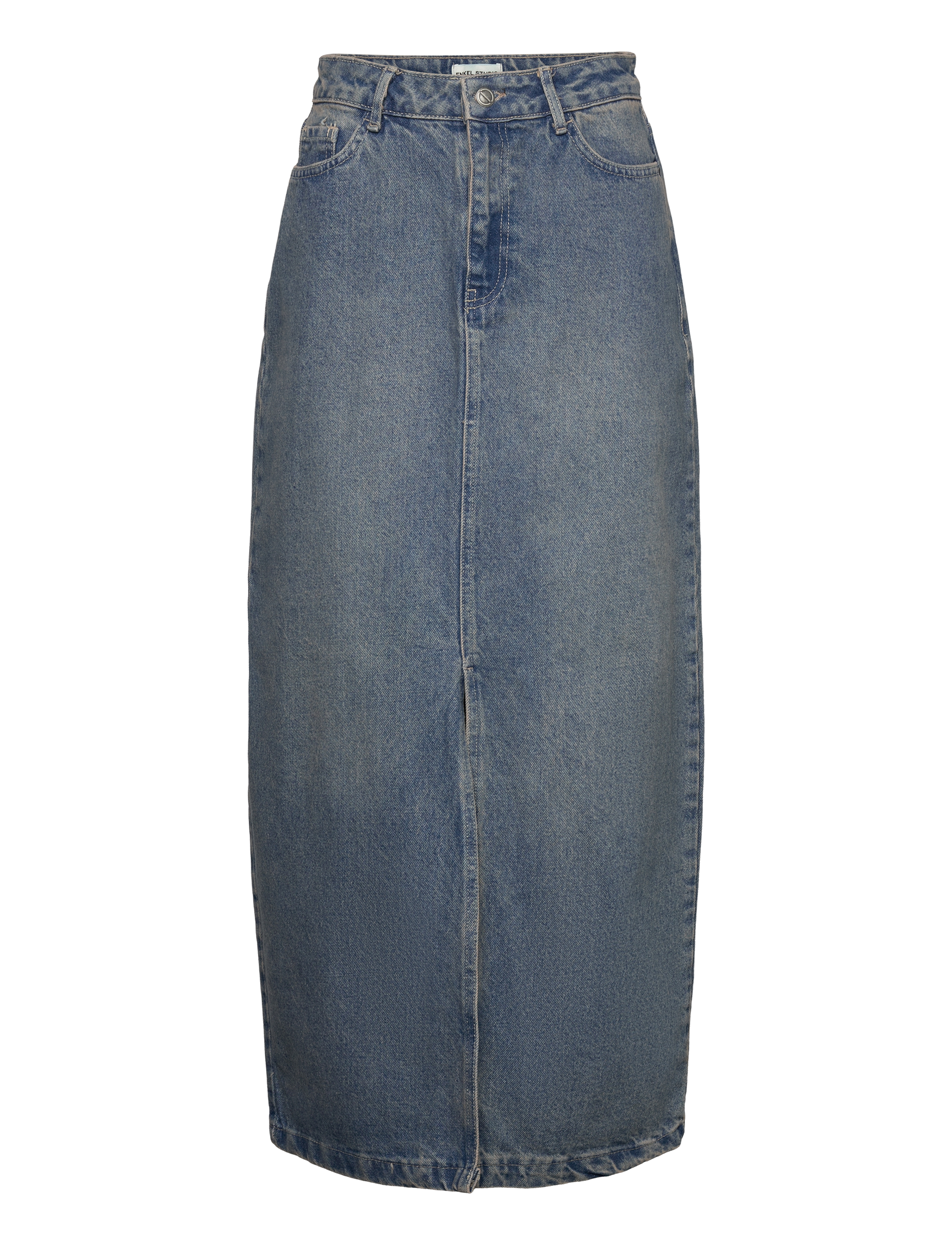 Enkel Studio ESBOW Long Skirt Denim F - Kampagne - DEEP SEA NAVY / blue