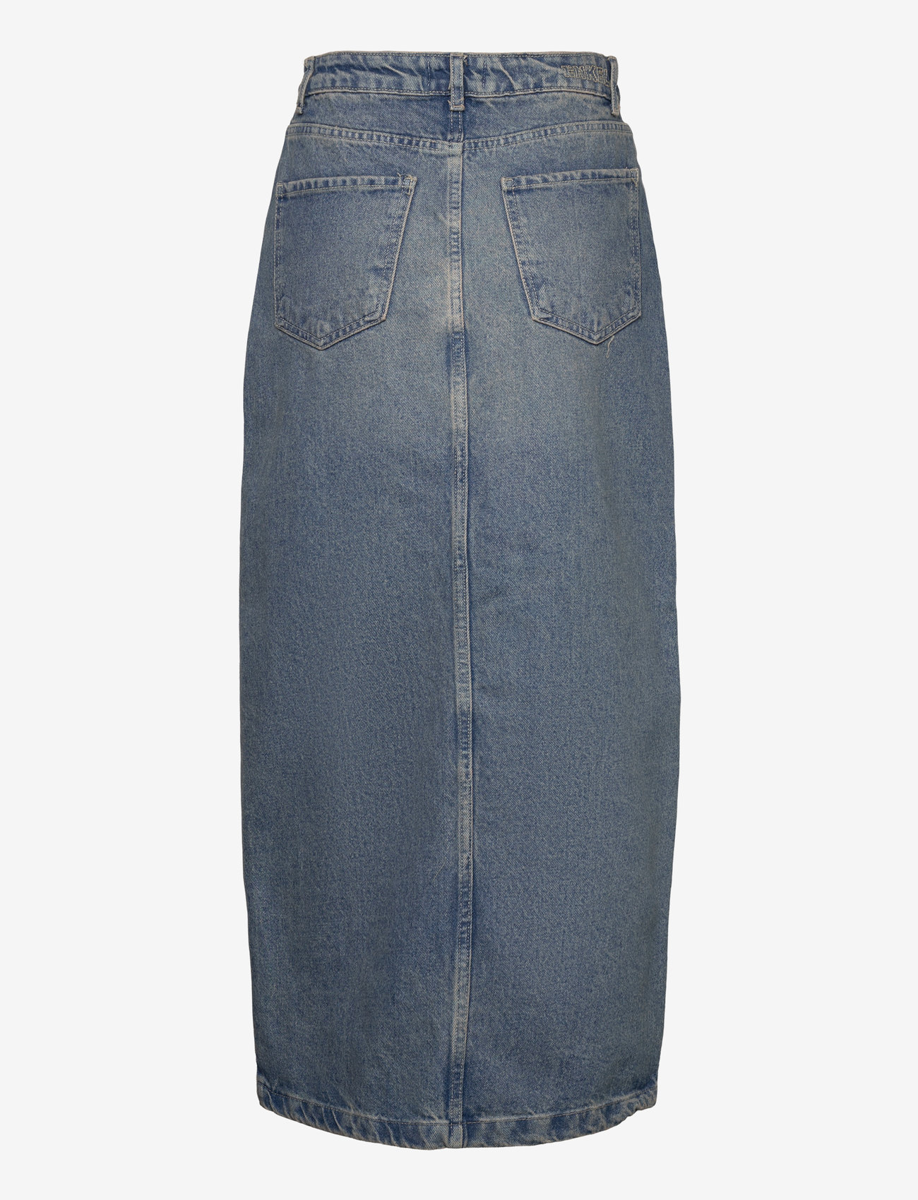 Enkel Studio - ESBOW Long Skirt Denim F - maxi skirts - deep sea navy - 1