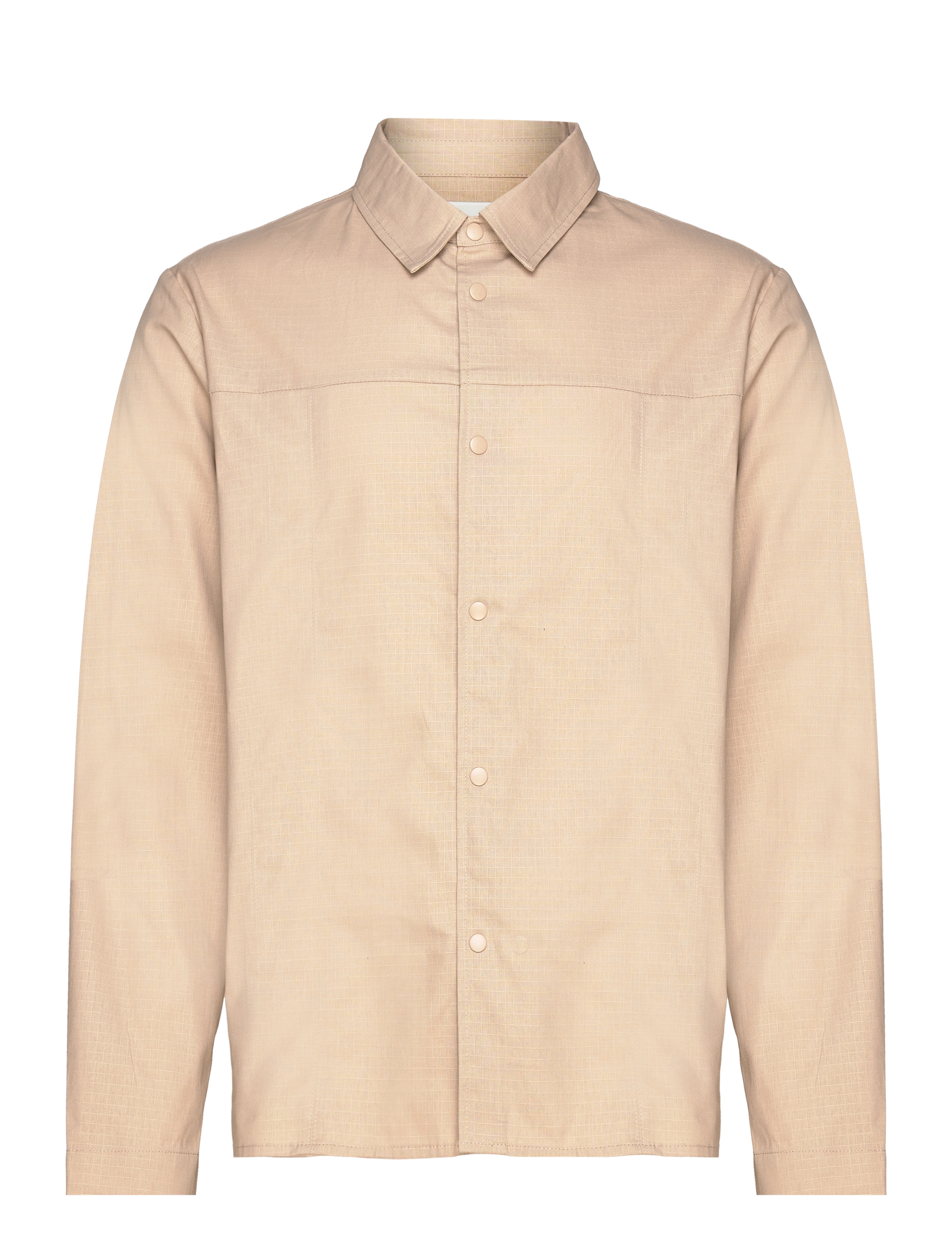 Enkel Studio ESARRIE Shirt M - Kläder - WINDY SAND DUNES / beige