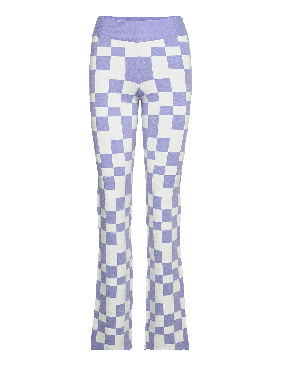 Envii - ENCAROL PANTS 6885 - schlaghosen - blue imp check - 0