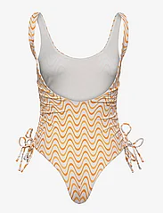 Envii - ENDROP SWIMSUIT AOP 5782 - swimsuits - apricot wave - 1
