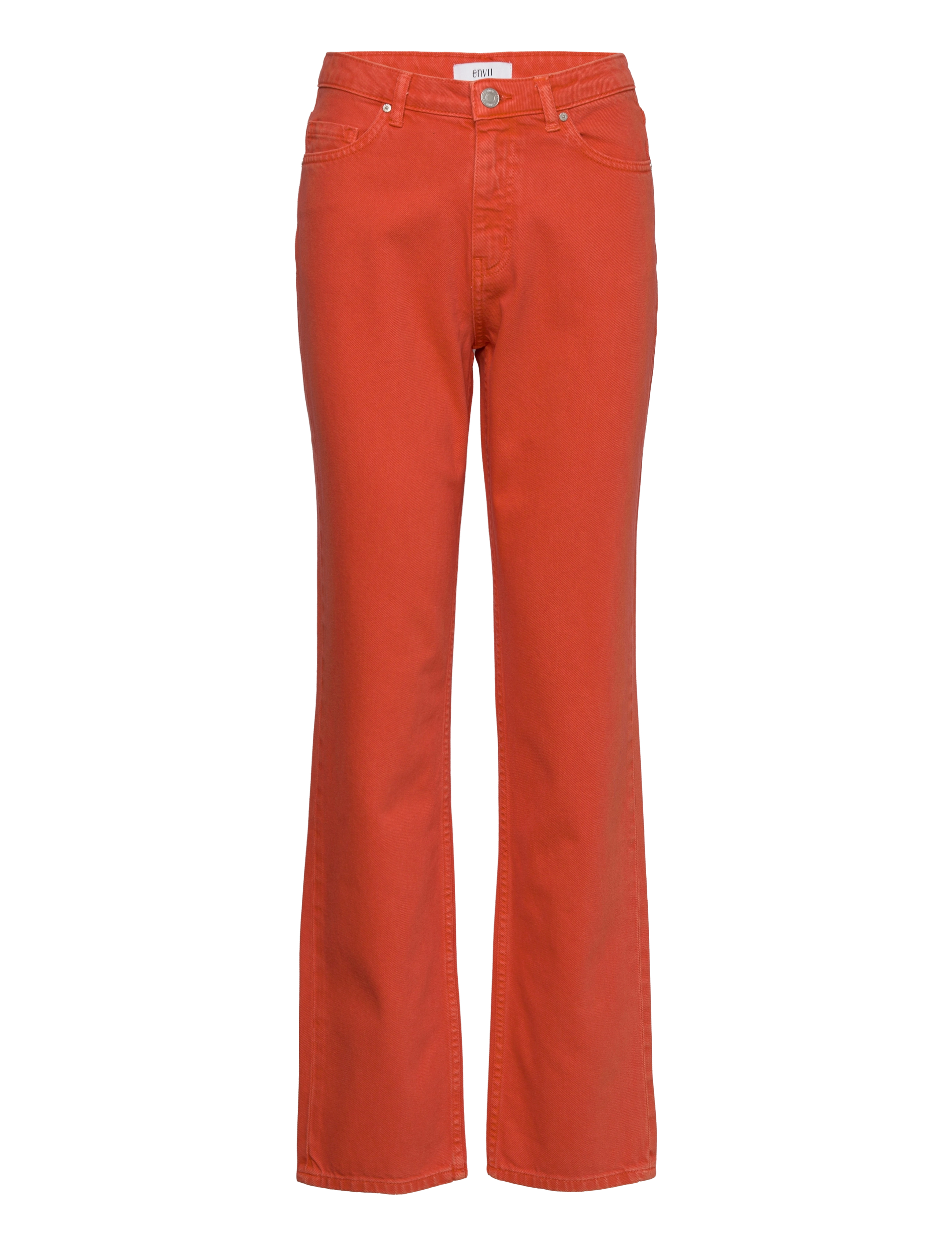 Envii Enbree Straight Jeans 6865, S, Jeans, Orange - Straight-regular, Frauen