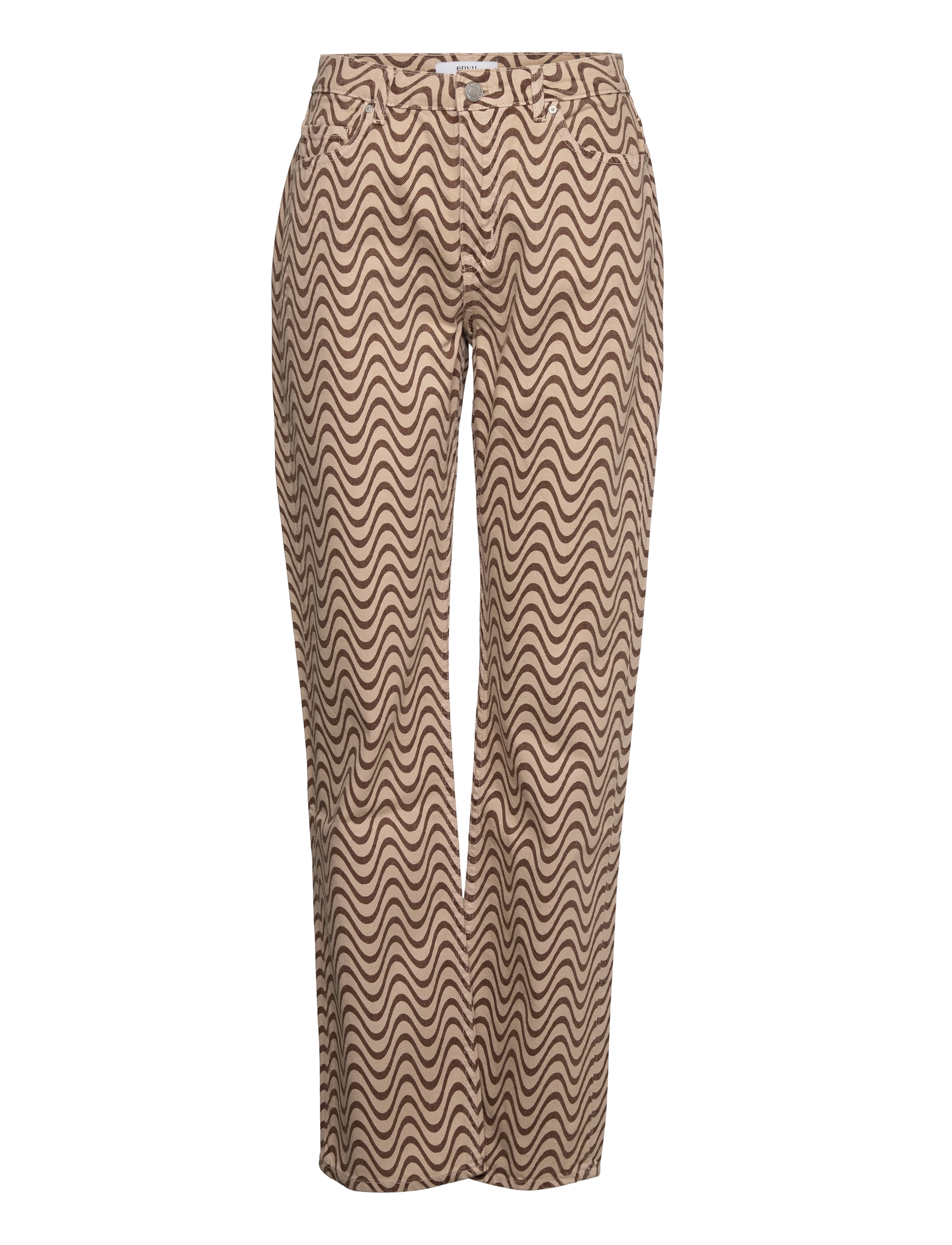 ENVII Enbree Straight Jeans Aop 6865 Patterned - XS - Damen