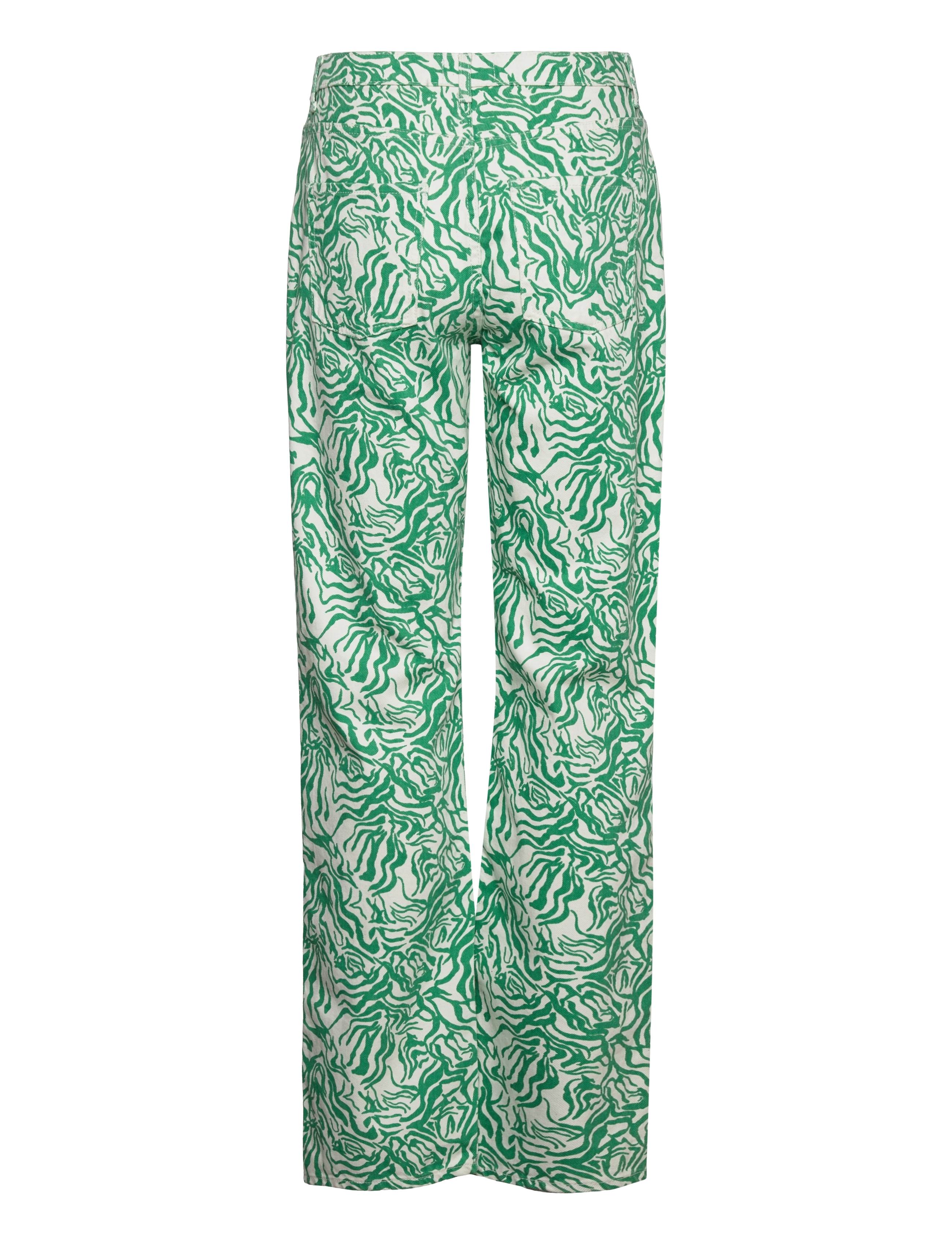 Envii - ENBREE STRAIGHT JEANS AOP 6865 - straight jeans - emerald zebra - 1
