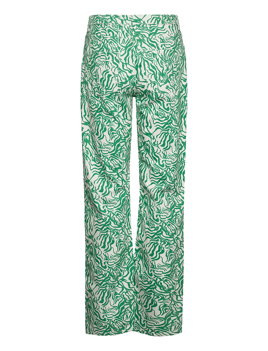 Envii - ENBREE STRAIGHT JEANS AOP 6865 - gerade jeans - emerald zebra - 1