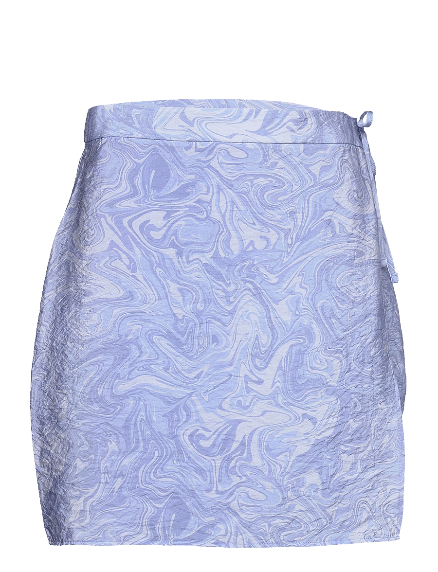 Envii - ENMALLOW SHORT SKIRT AOP 6891 - serenity marble - 1