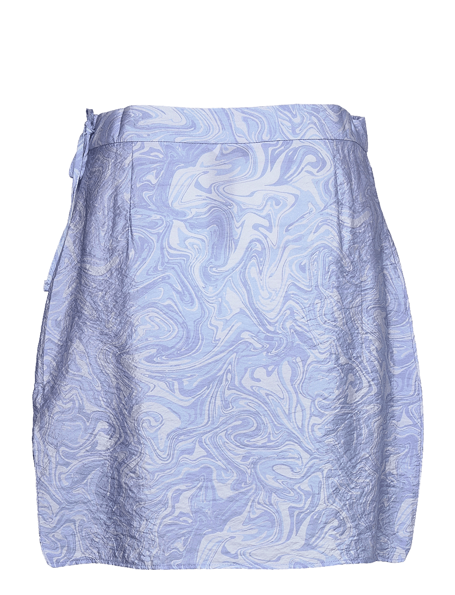 Envii - ENMALLOW SHORT SKIRT AOP 6891 - serenity marble - 2
