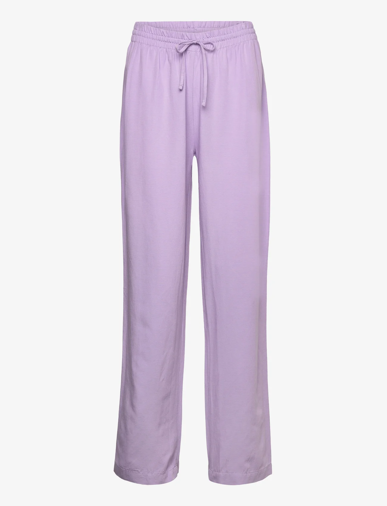 Envii - ENONYX PANTS 6903 - spodnie lniane - purple rose - 0