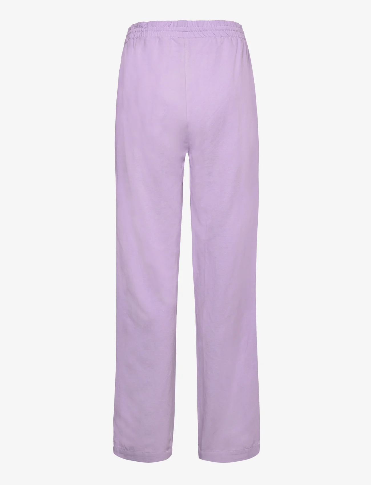 Envii - ENONYX PANTS 6903 - spodnie lniane - purple rose - 1
