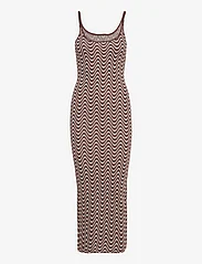 Envii - ENPERIDOT SL DRESS 6911 - stramme kjoler - wave pool brown - 0