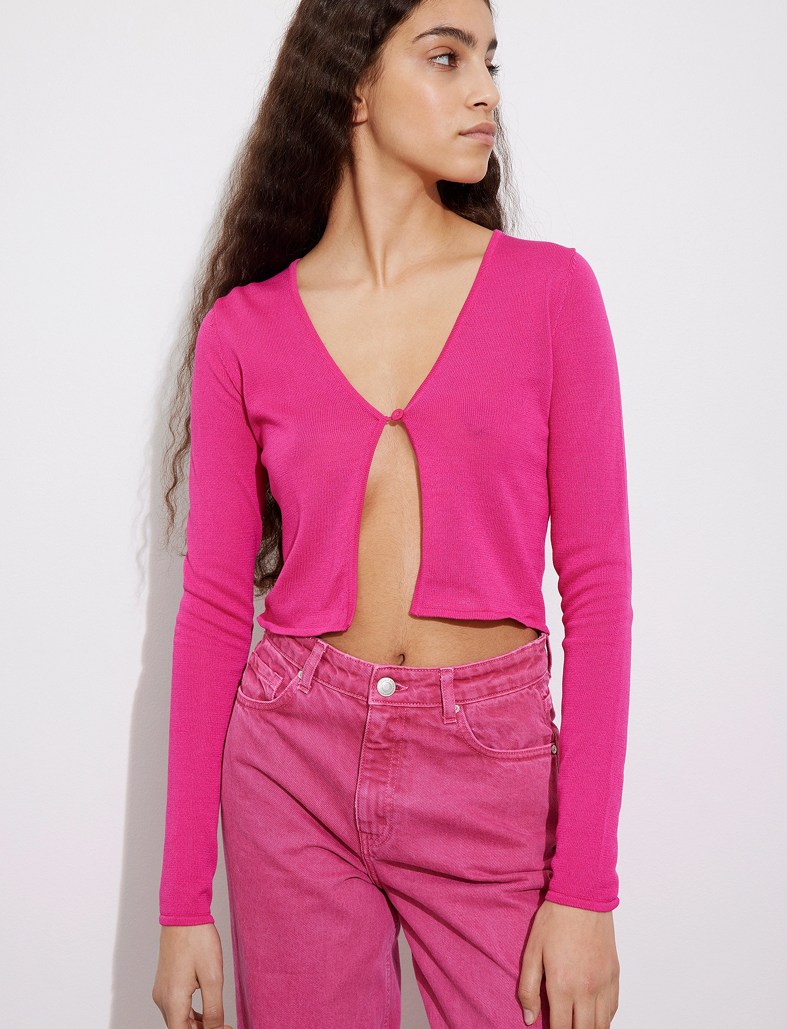 Envii - ENOIL LS CARDIGAN 6911 - beetroot purple - 2