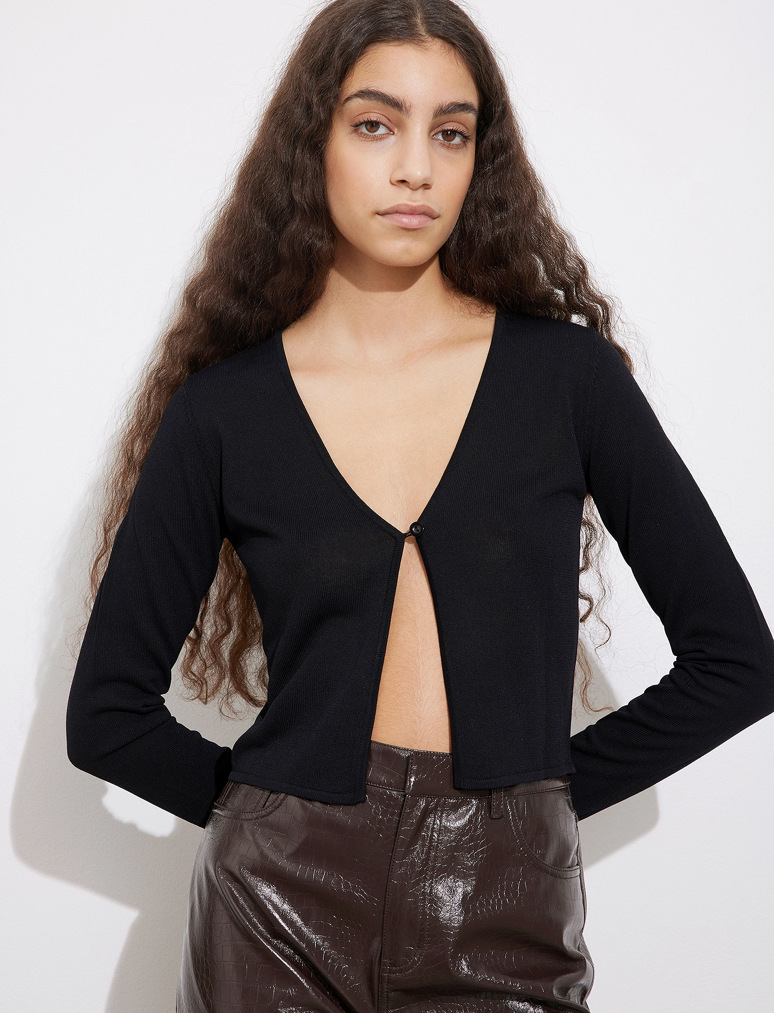 Envii - ENOIL LS CARDIGAN 6911 - black - 2