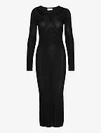 ENOIL LS DRESS 6911 - BLACK