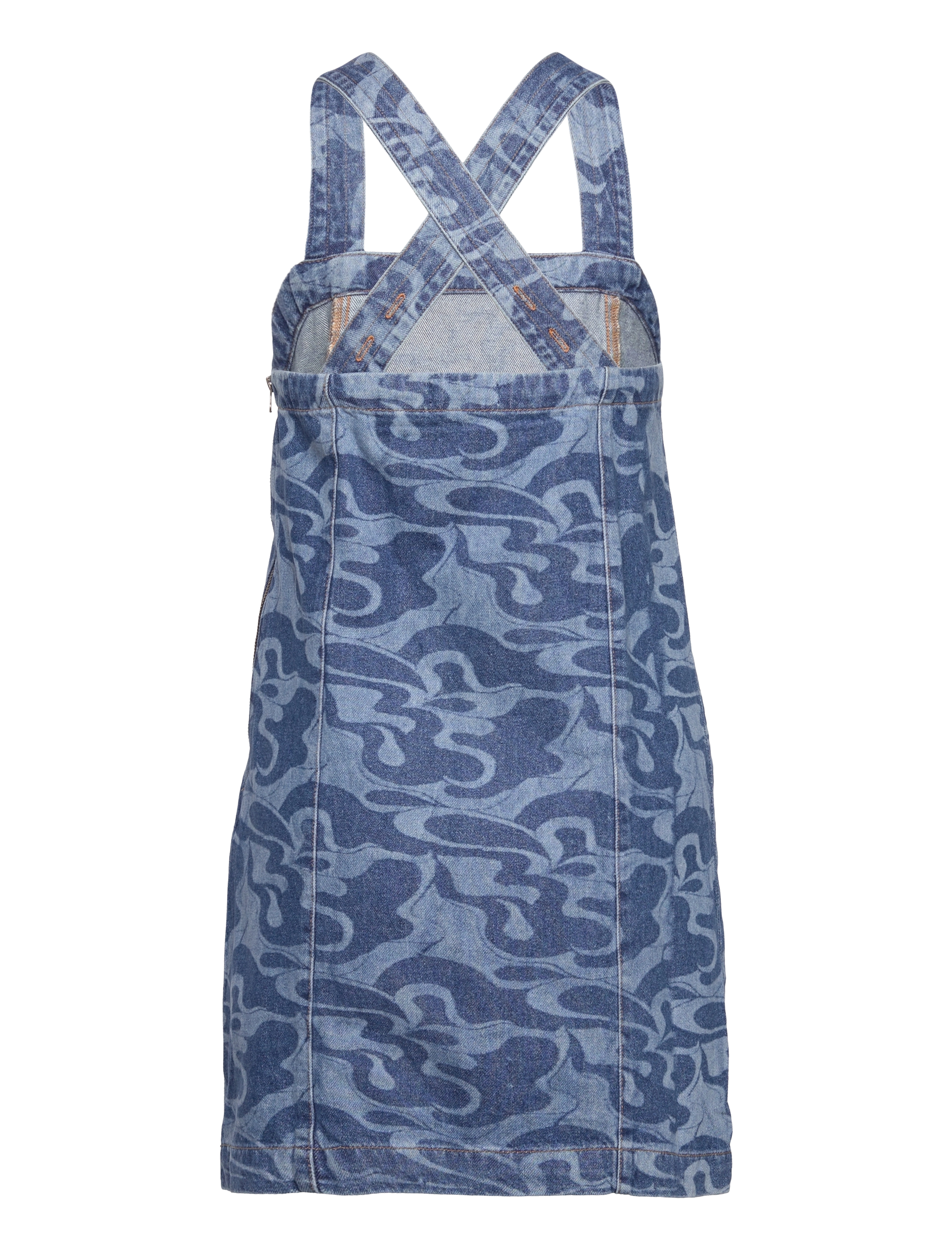 Envii - ENSUN SL DRESS BLEACH 6863 - denimkjoler - bubbledrop dn - 1