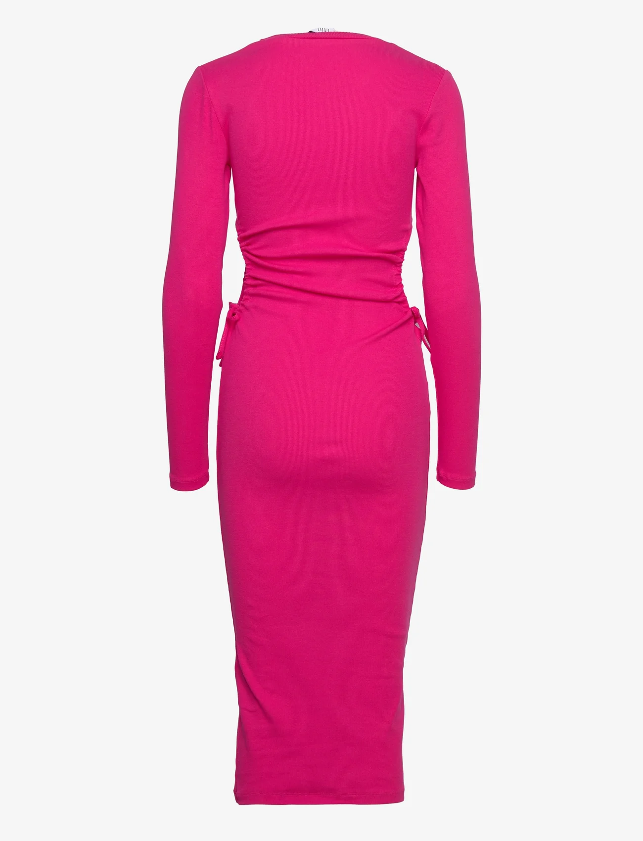 Envii - ENALLY LS HOLE DRESS 5314 - midi jurken - beetroot purple - 1