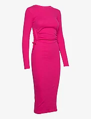 Envii - ENALLY LS HOLE DRESS 5314 - tettsittende kjoler - beetroot purple - 3