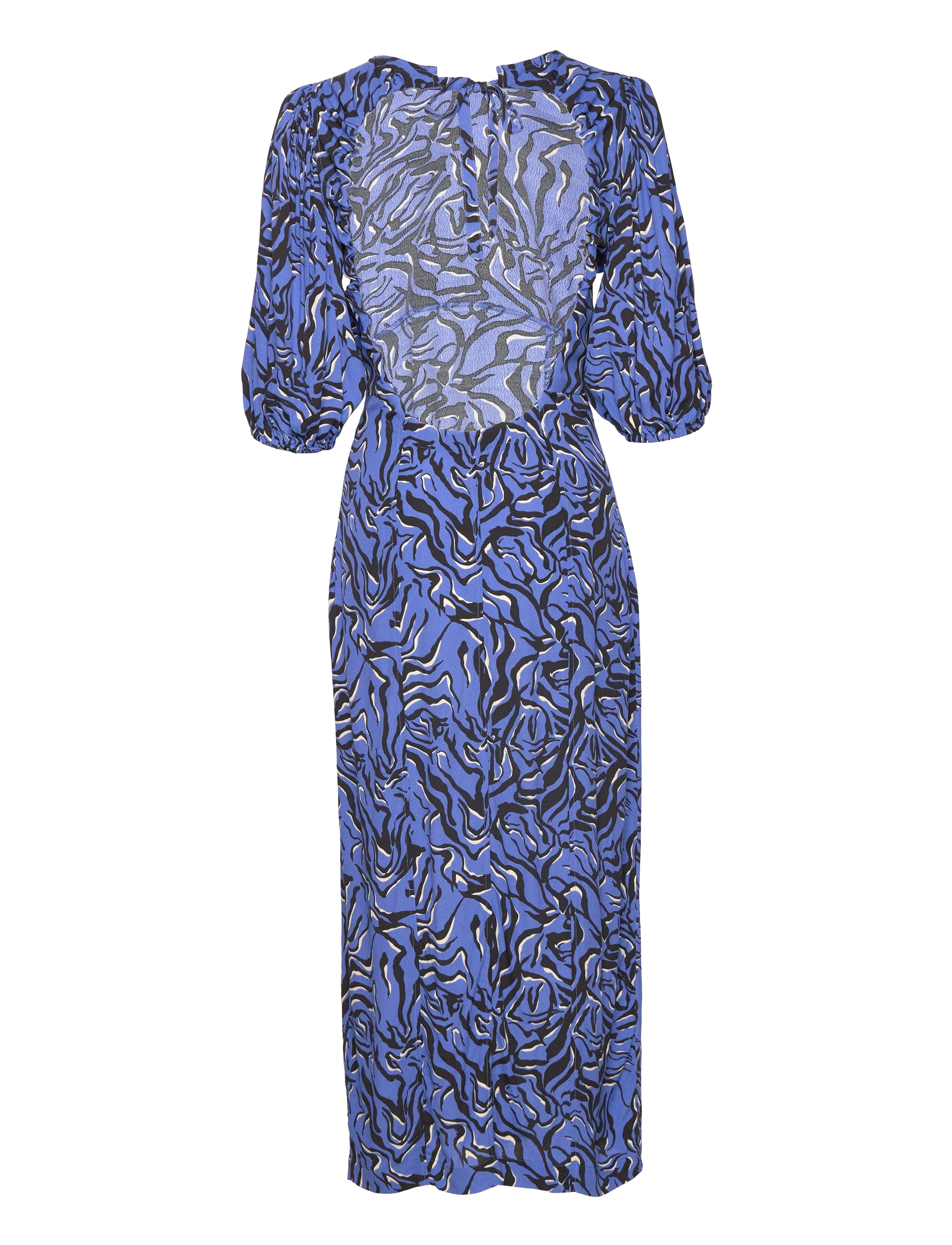 Envii - ENRUBY SS MIDI DRESS AOP 6696 - amparo tiger - 2