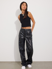 Envii - ENROCK PANTS 7006 - feestelijke kleding voor outlet-prijzen - black snake - 2