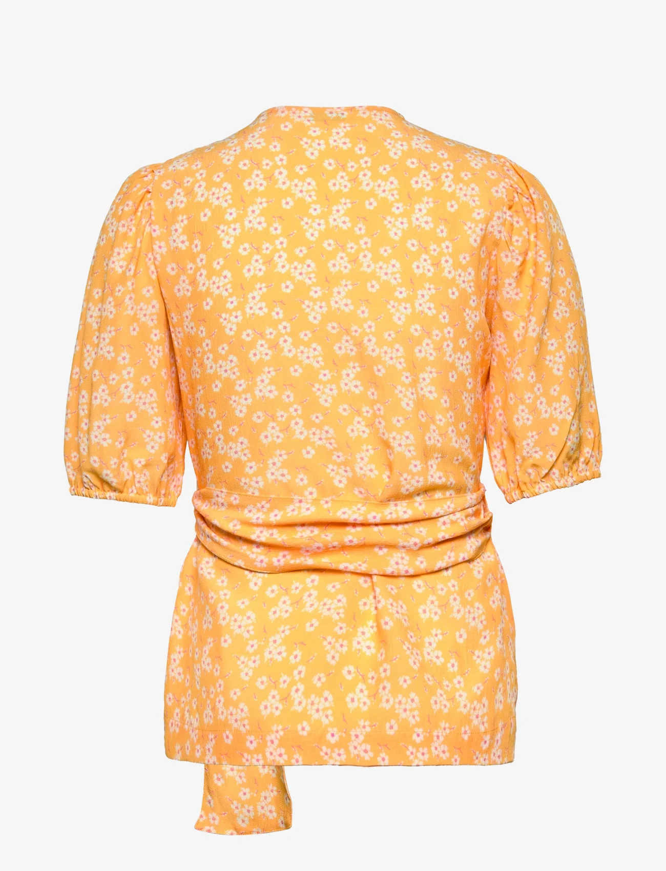 Envii - ENIVORY SS TOP AOP 6902 - long-sleeved blouses - sunny bryony - 1