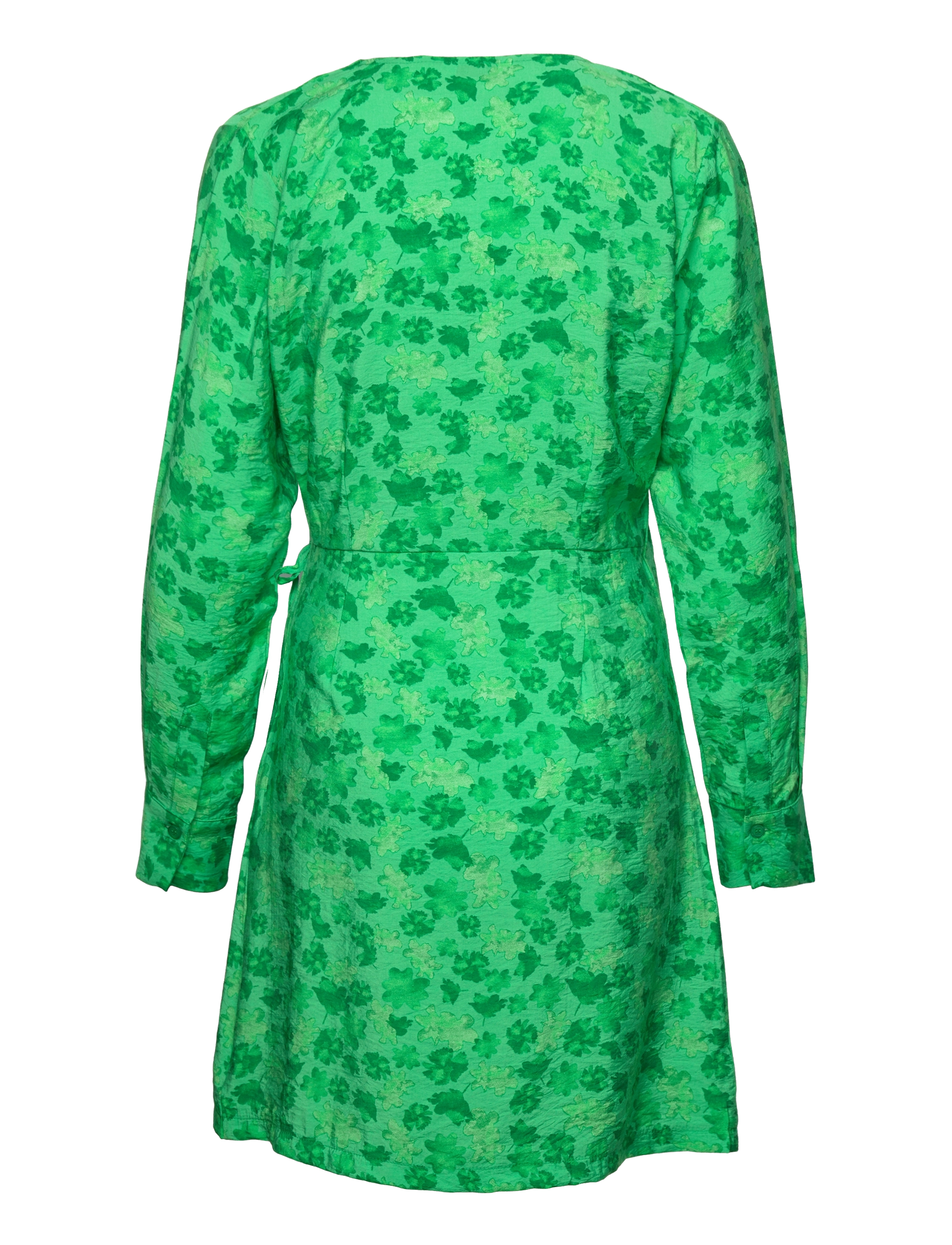 Envii - ENVICTORIA LS SHORT DRESS AOP 6891 - wickelkleider - water lily aop - 2